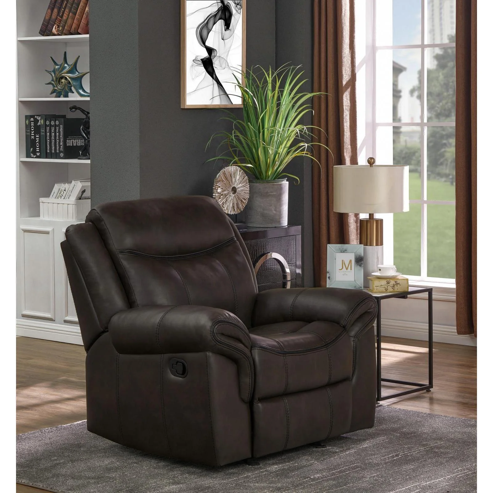 Sawyer Motion Collection - Glider Recliner - Cocoa