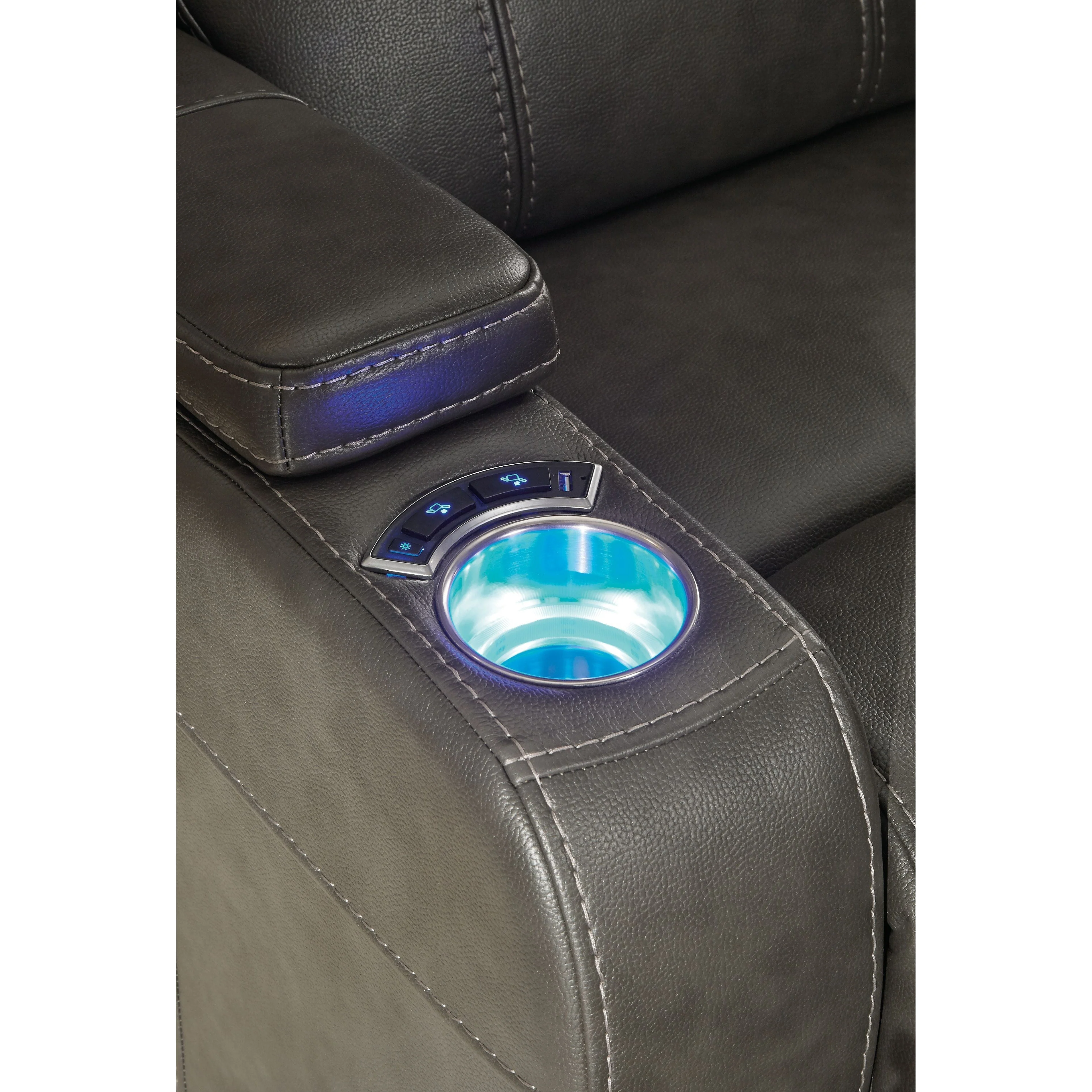 Screen Time - Graphite - Power Recliner - Image 11