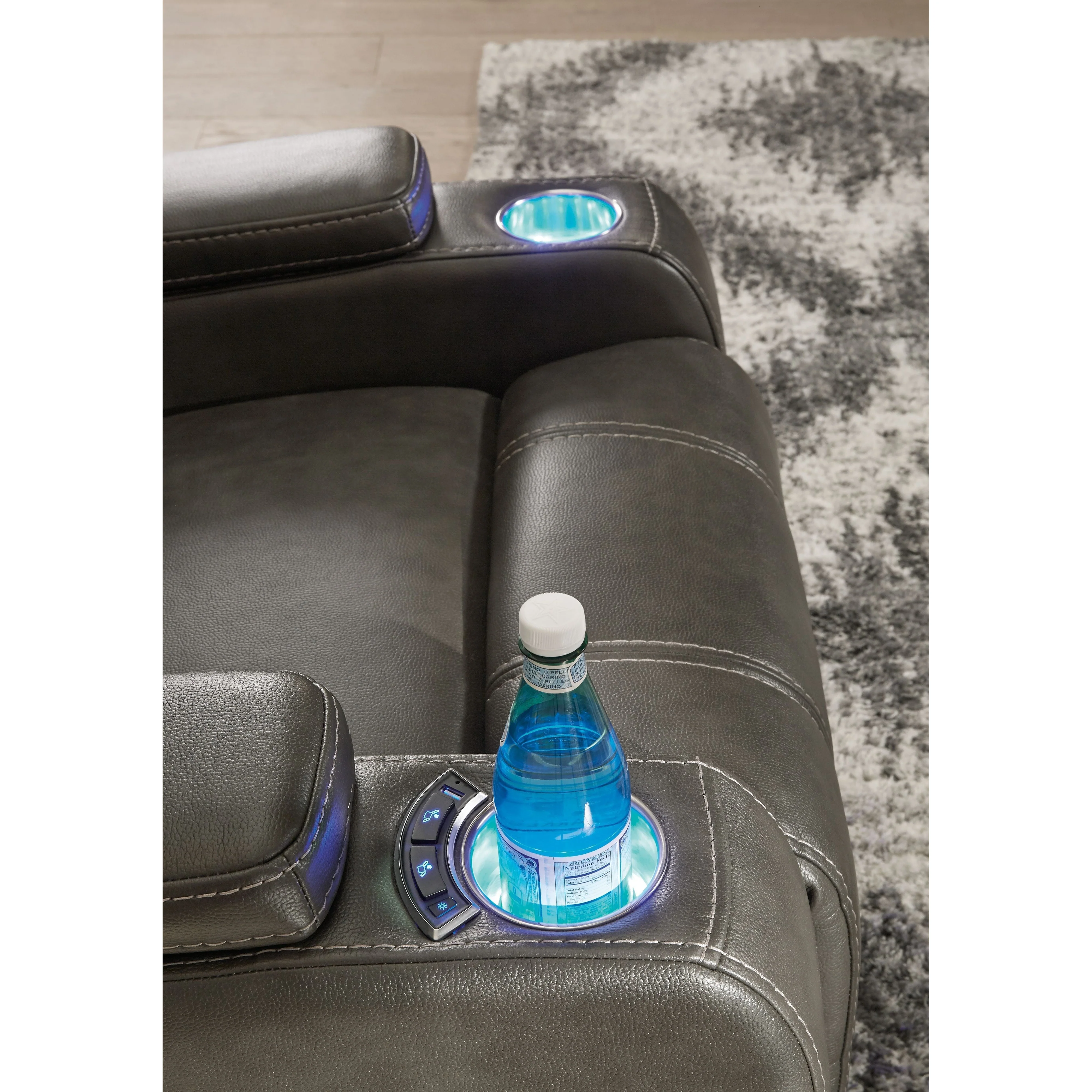 Screen Time - Graphite - Power Recliner - Image 34
