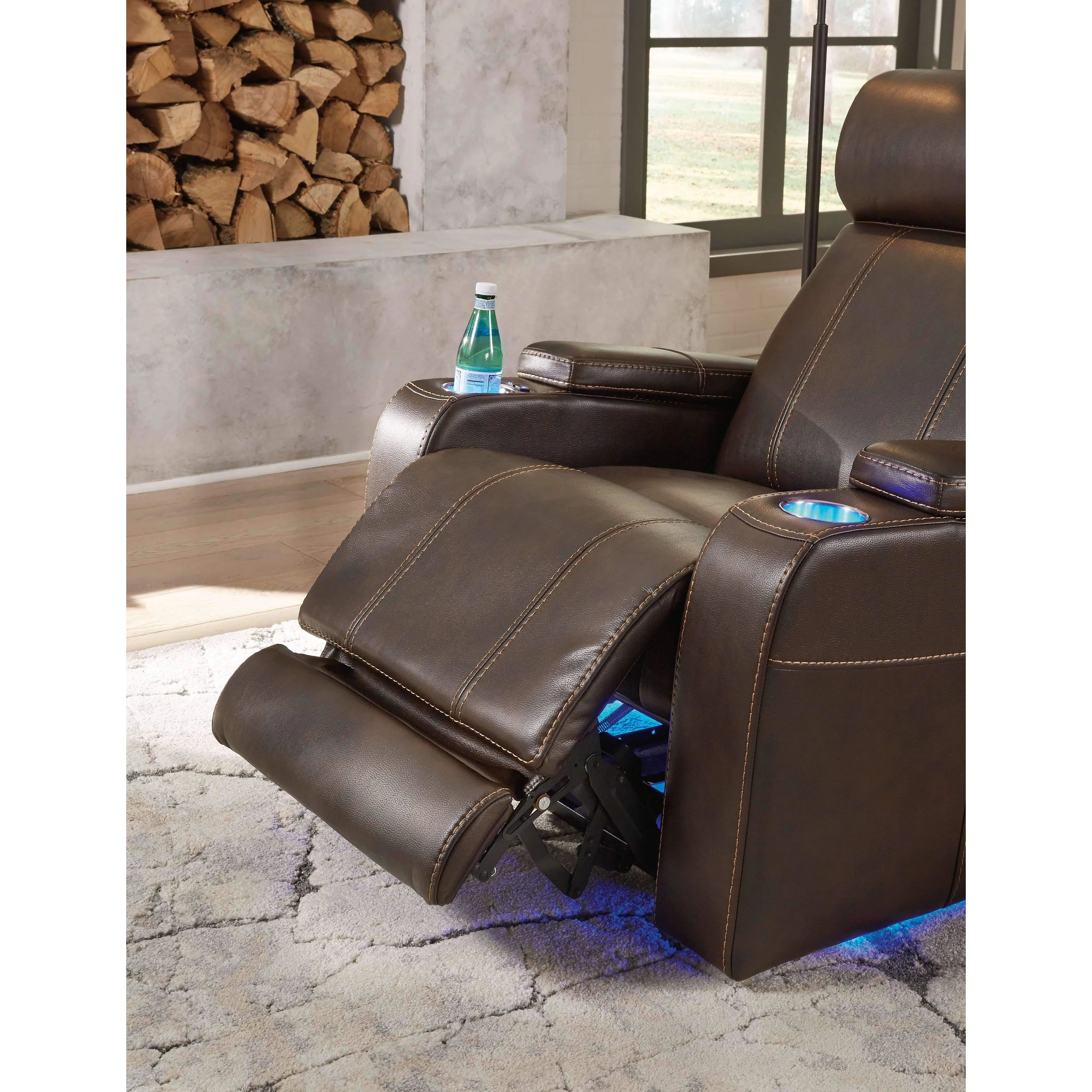 Screen Time - Walnut - Power Recliner - Image 24