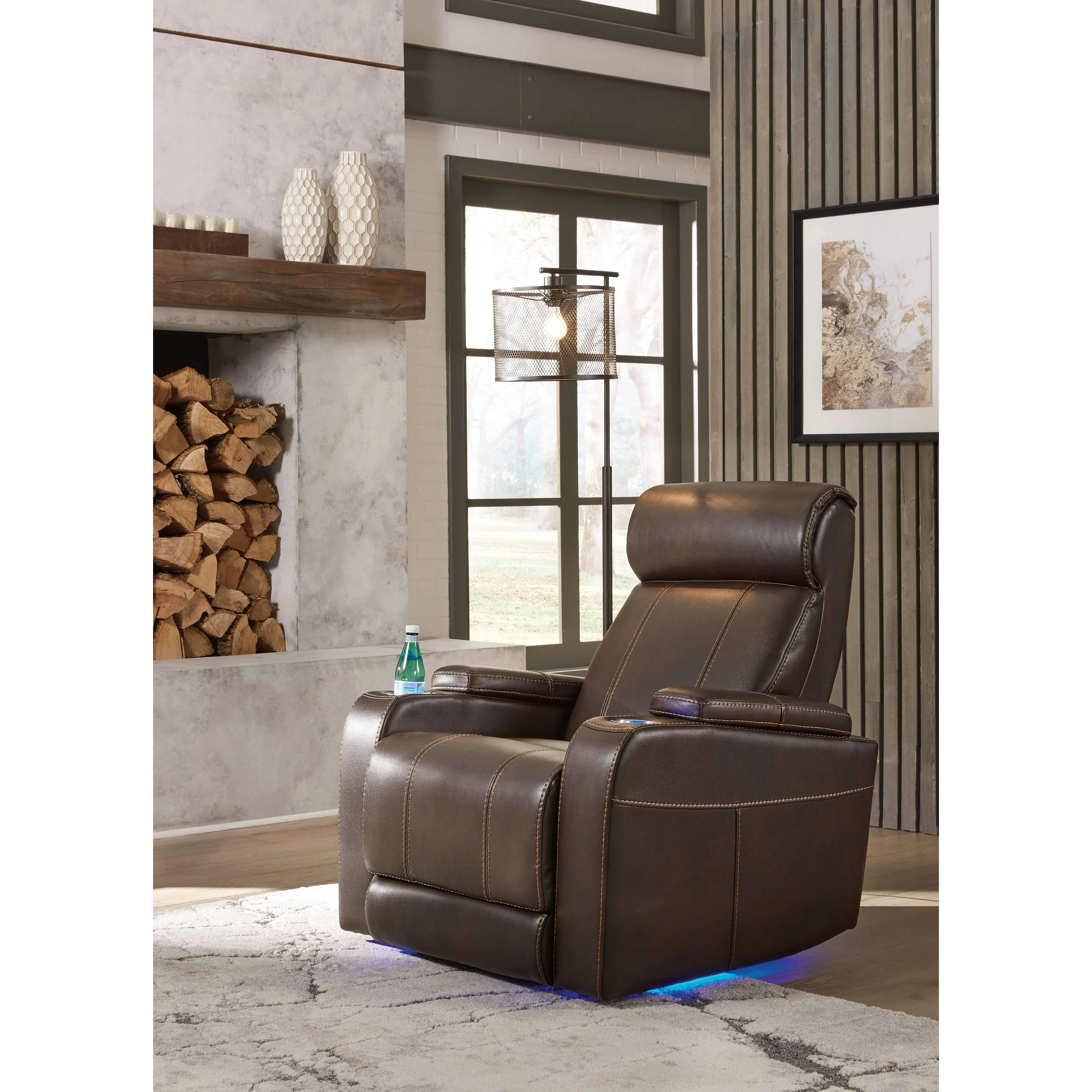 Screen Time - Walnut - Power Recliner - Image 28
