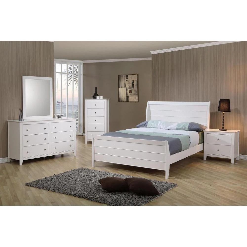 Selena - Twin Bed - Wood - Image 2