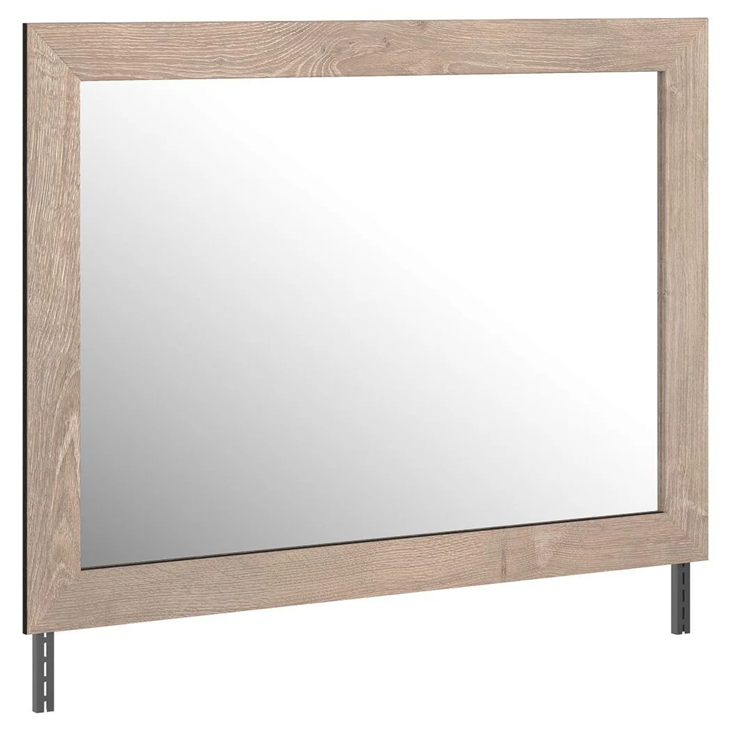 Senniberg - Light Brown/white - Dresser, Mirror - Image 7