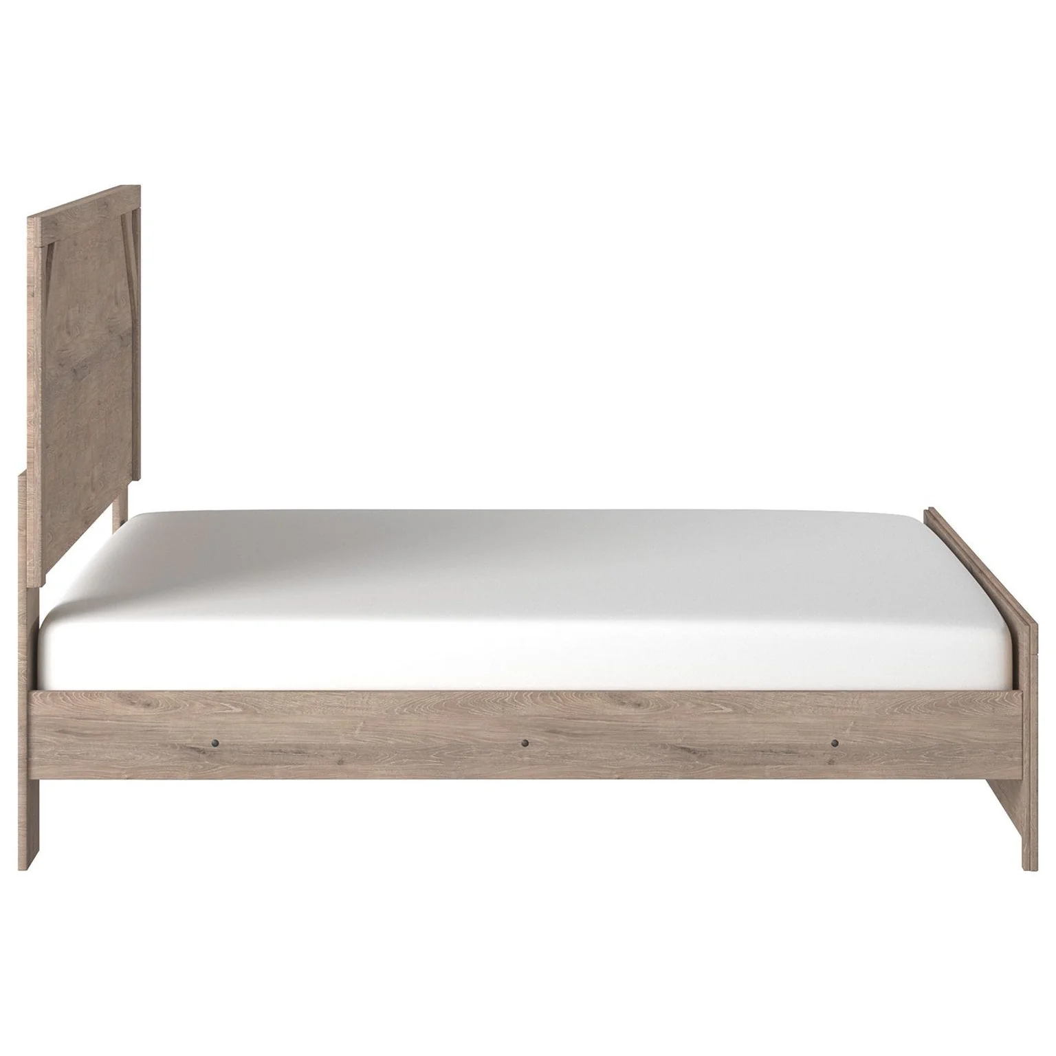 Senniberg - Light Brown/white - King Panel Bed - Image 11
