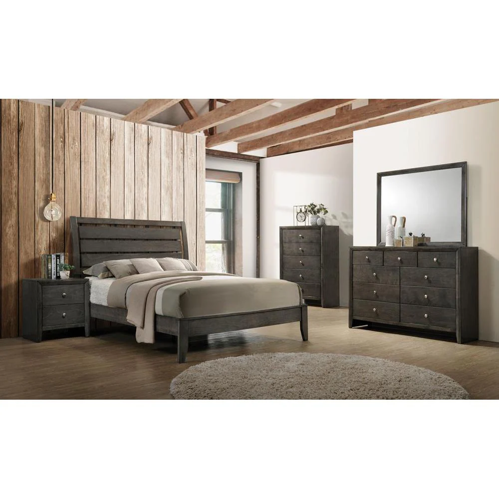 Serenity - Full Bed - Gray - Image 3