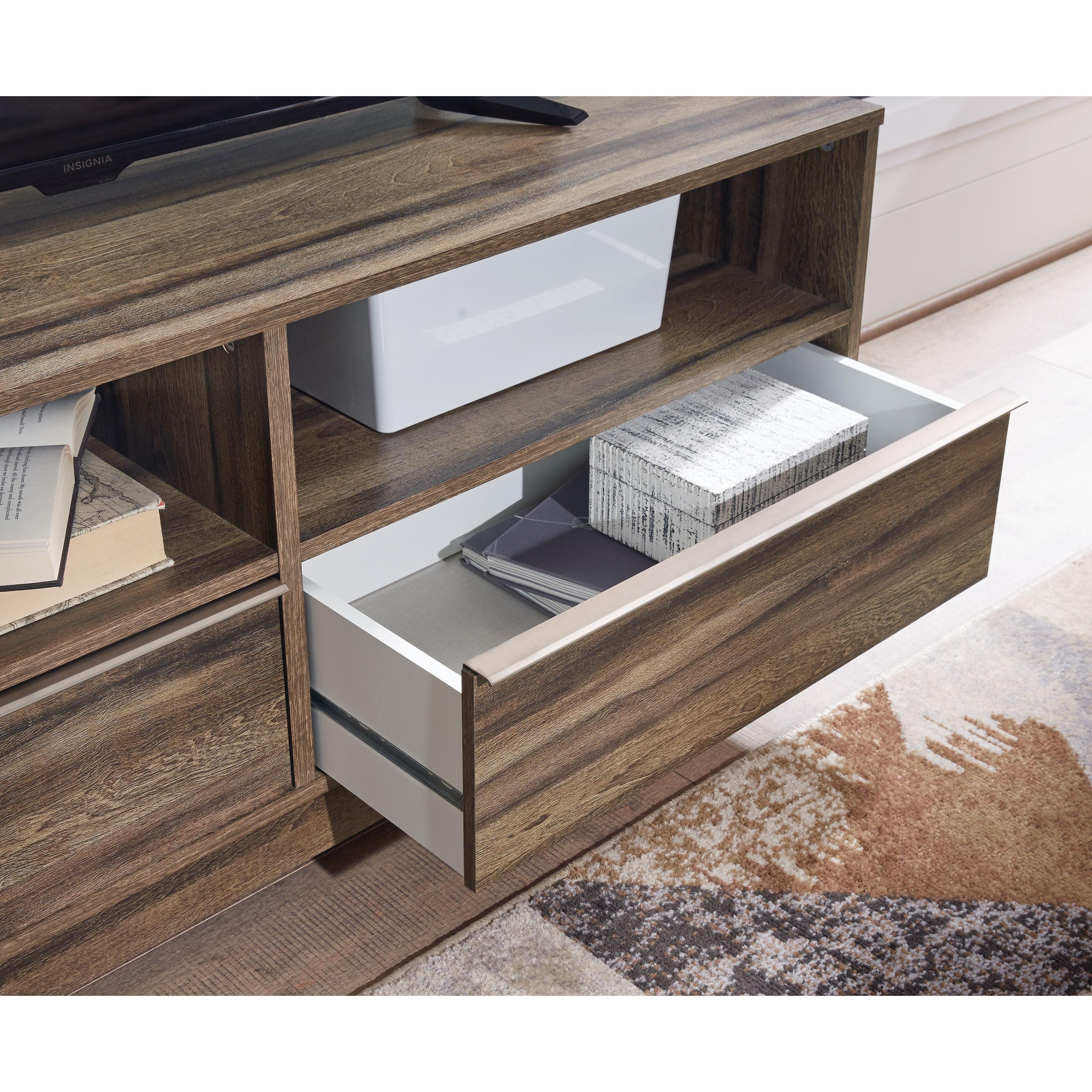 Shallifer - Brown - Medium Tv Stand - Image 9