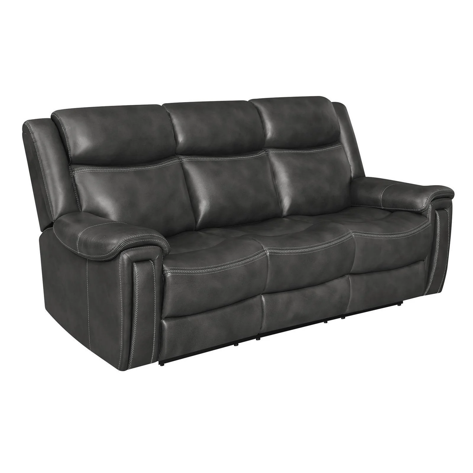 Shallowford - Power Reclining Sectional - Black - Image 3