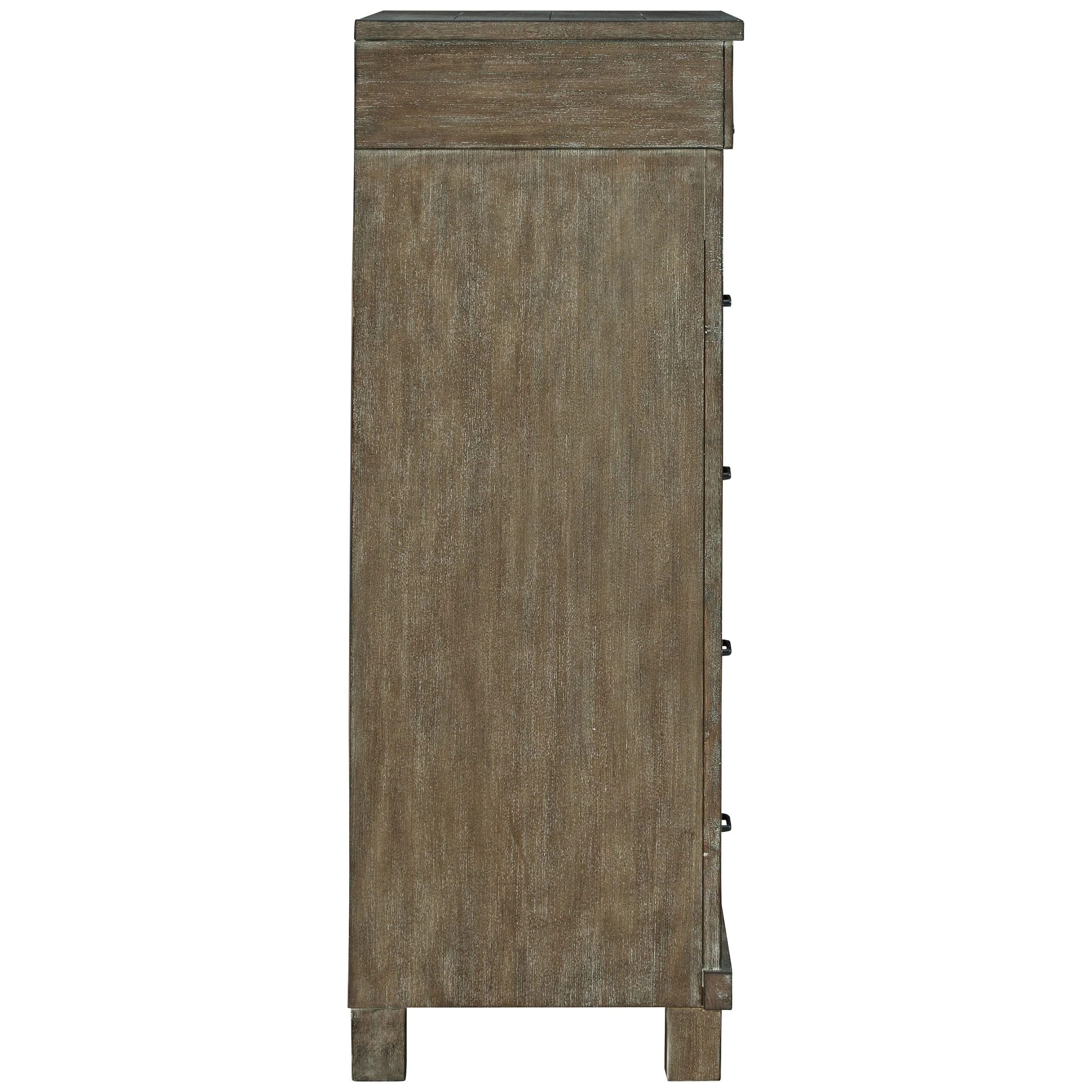 Shamryn - Grayish Brown - Five Drawer Chest - Image 5