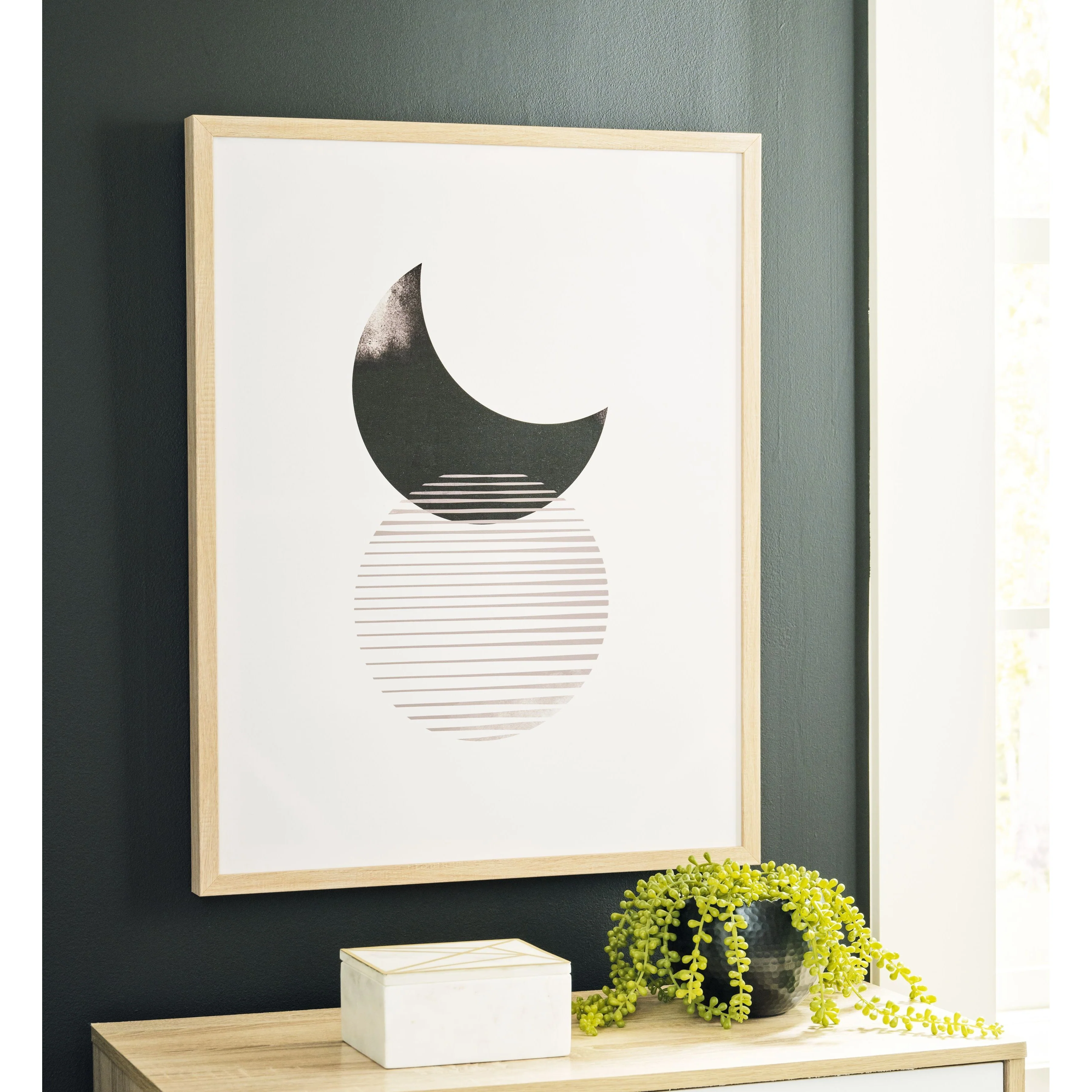 Shaydunn - Black/white - Wall Art - Eclipse - Image 2
