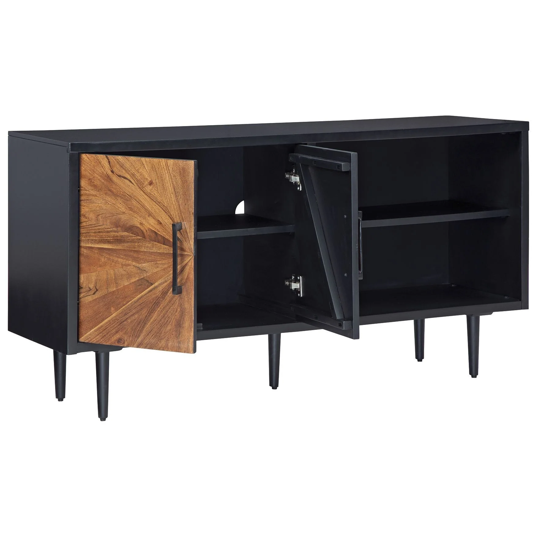 Shayland - Black/brown - Accent Cabinet - Image 3