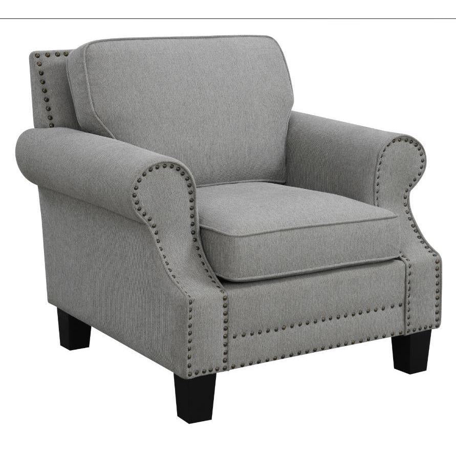 Sheldon - Arm Chair - Gray