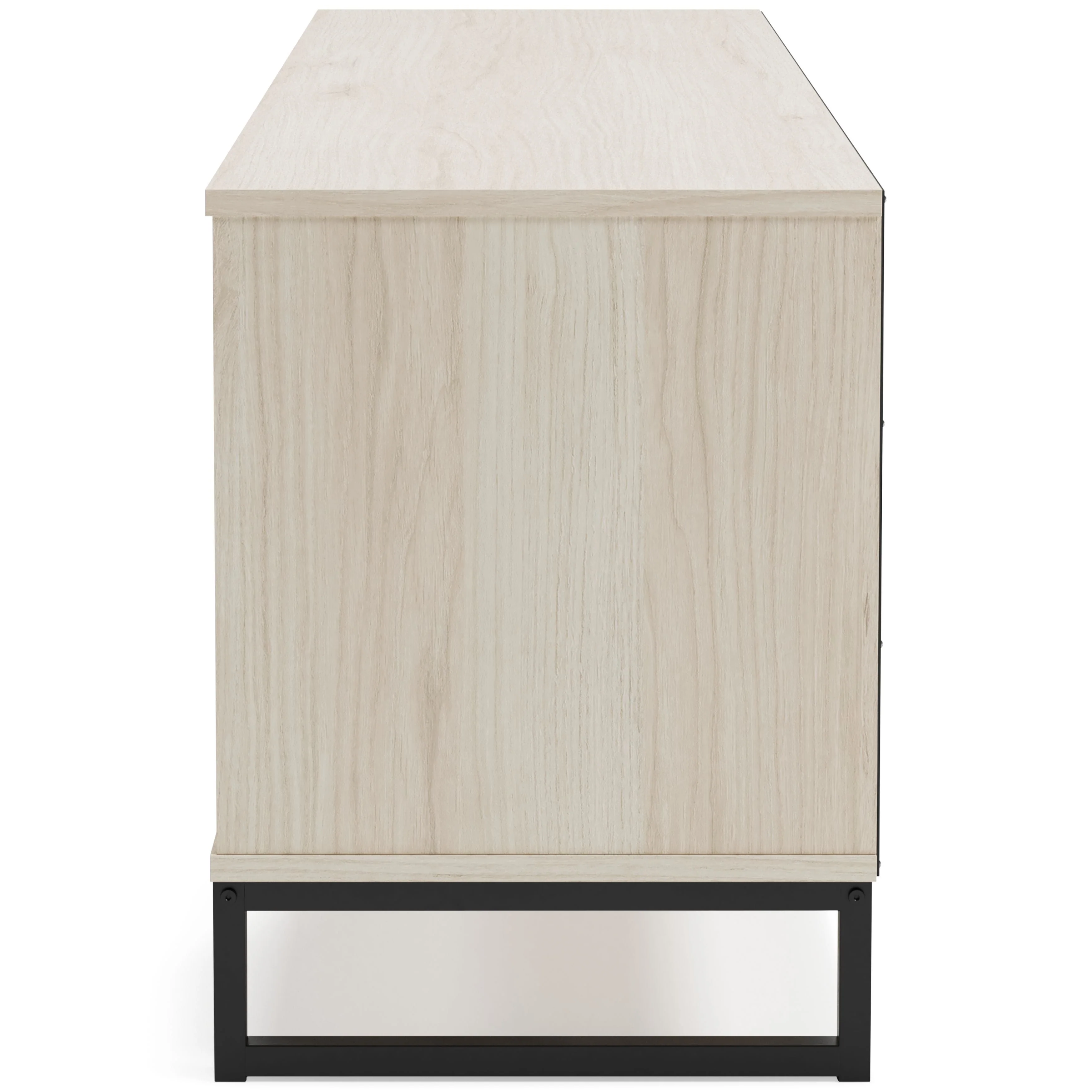 Socalle - Light Natural - Medium Tv Stand - Vinyl-wrapped - Image 7
