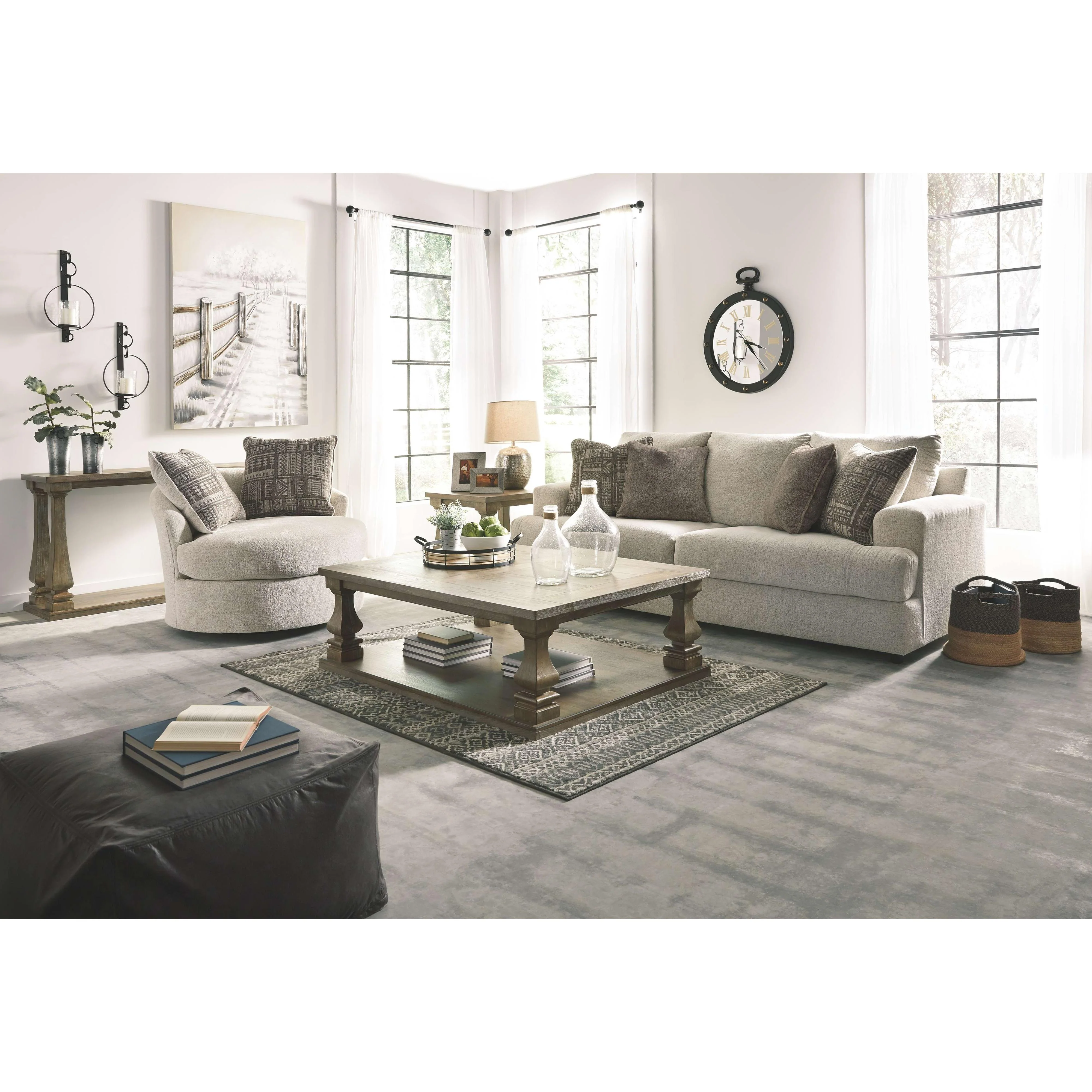 Ashley Soletren Queen Sofa Sleeper in Stone - Image 28