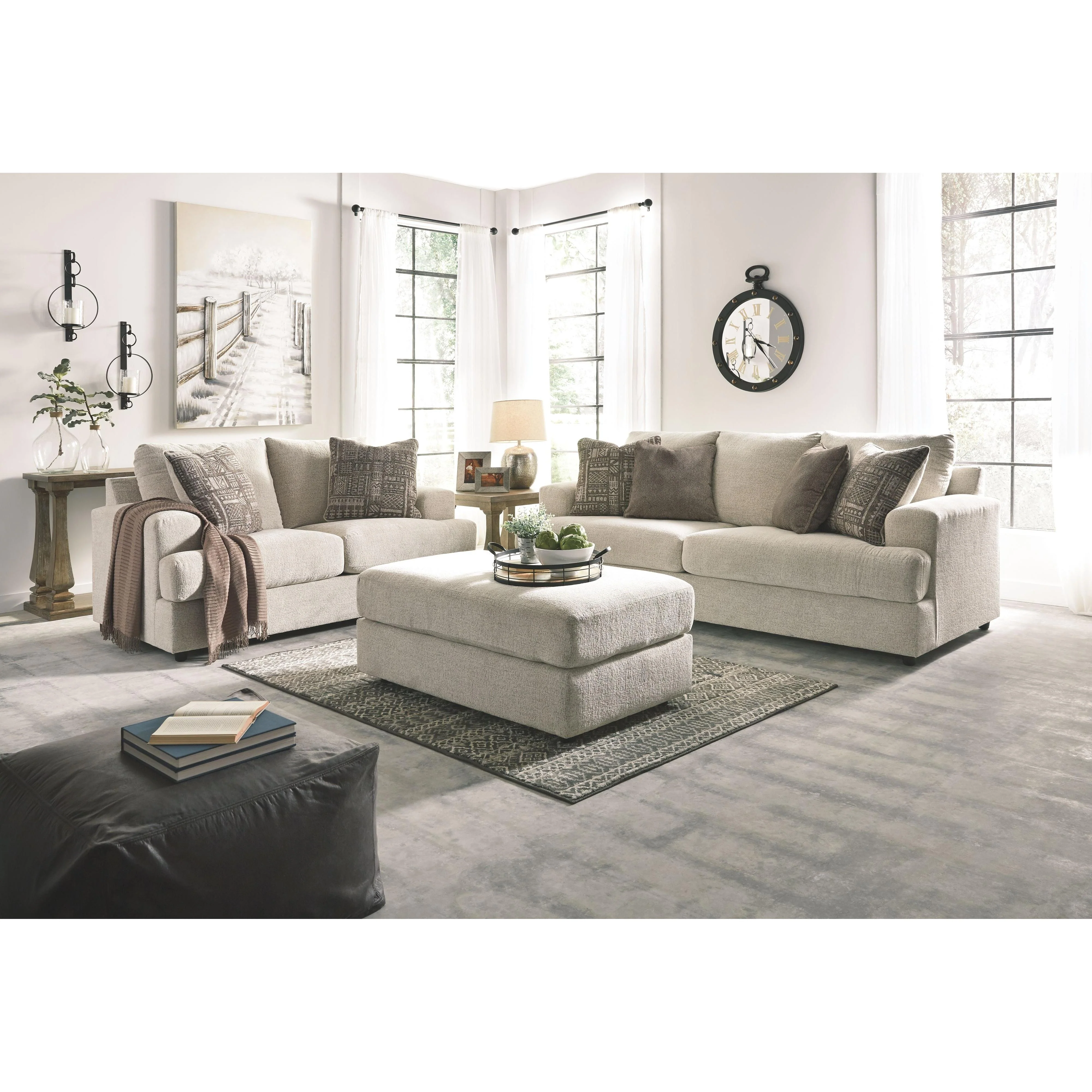 Ashley Soletren Queen Sofa Sleeper in Stone - Image 29
