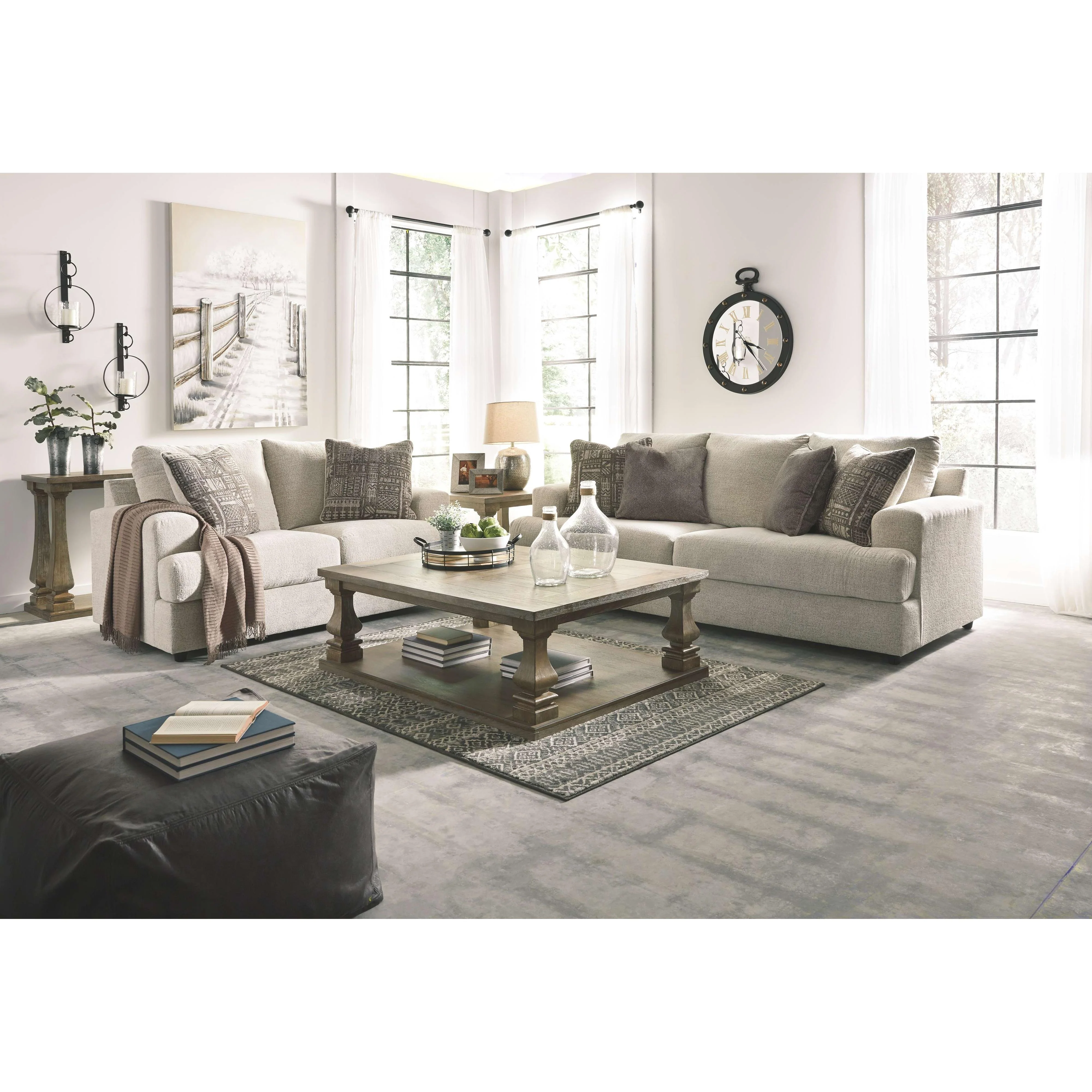 Ashley Soletren Queen Sofa Sleeper in Stone - Image 37