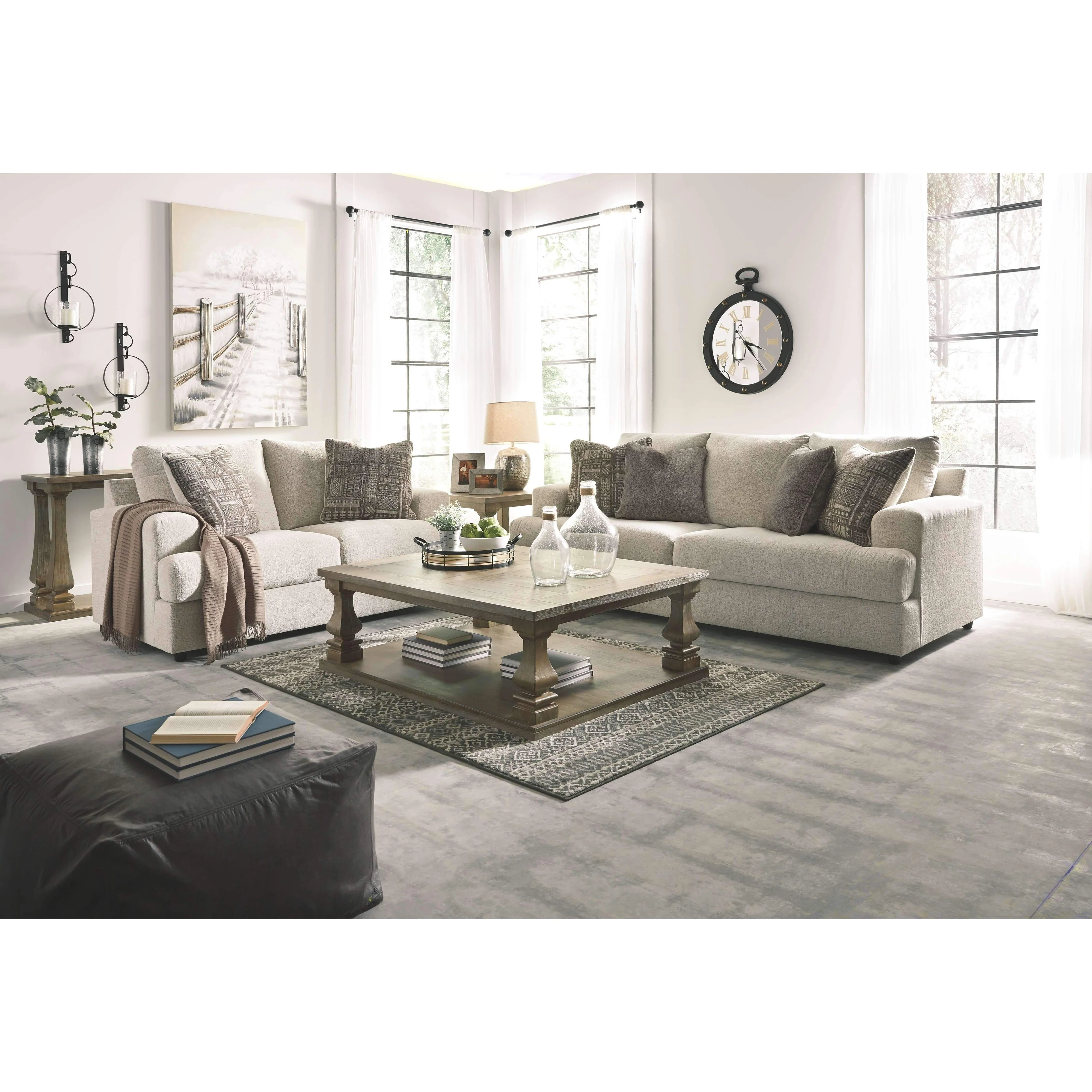Ashley Soletren Queen Sofa Sleeper in Stone - Image 7