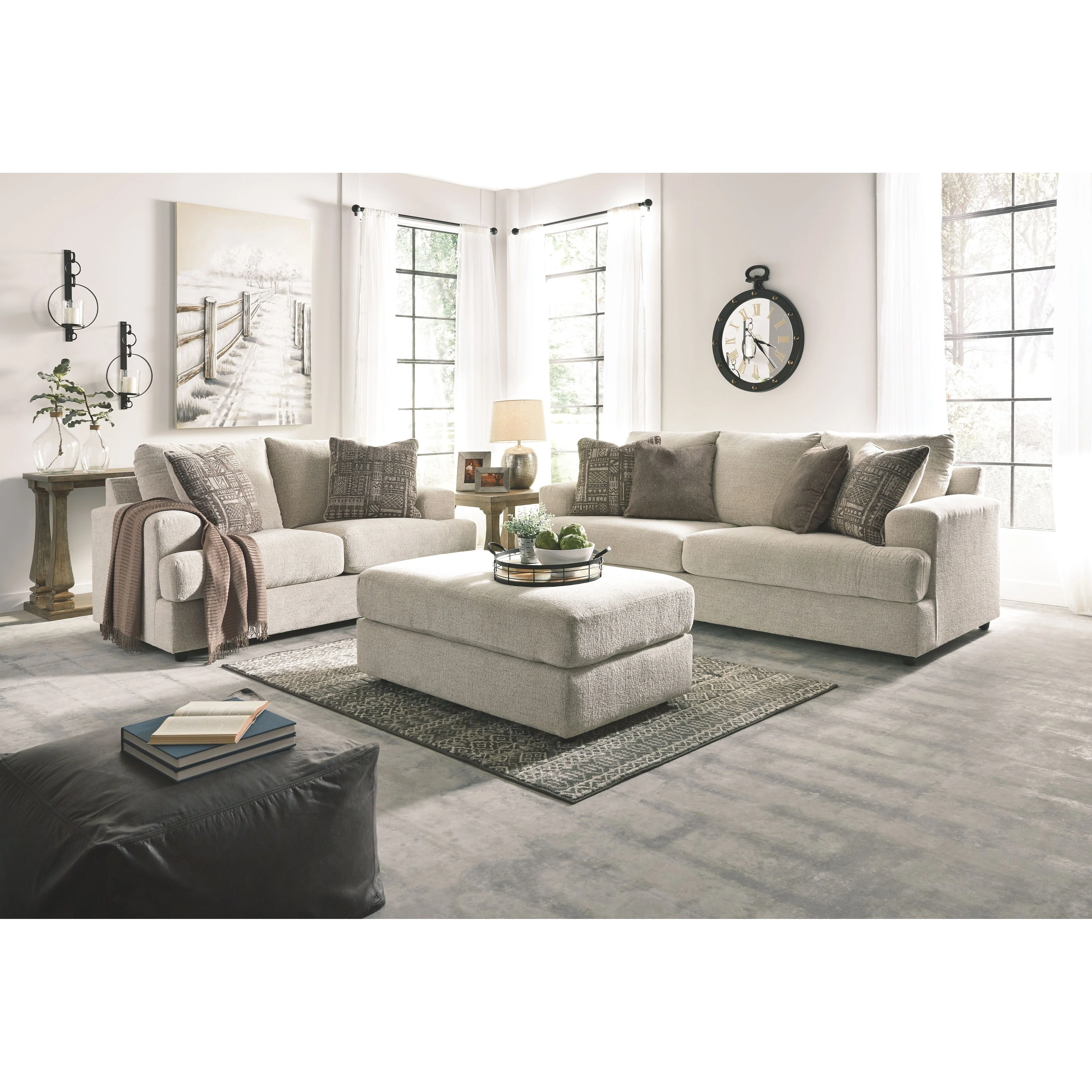 Ashley Soletren Queen Sofa Sleeper in Stone - Image 9