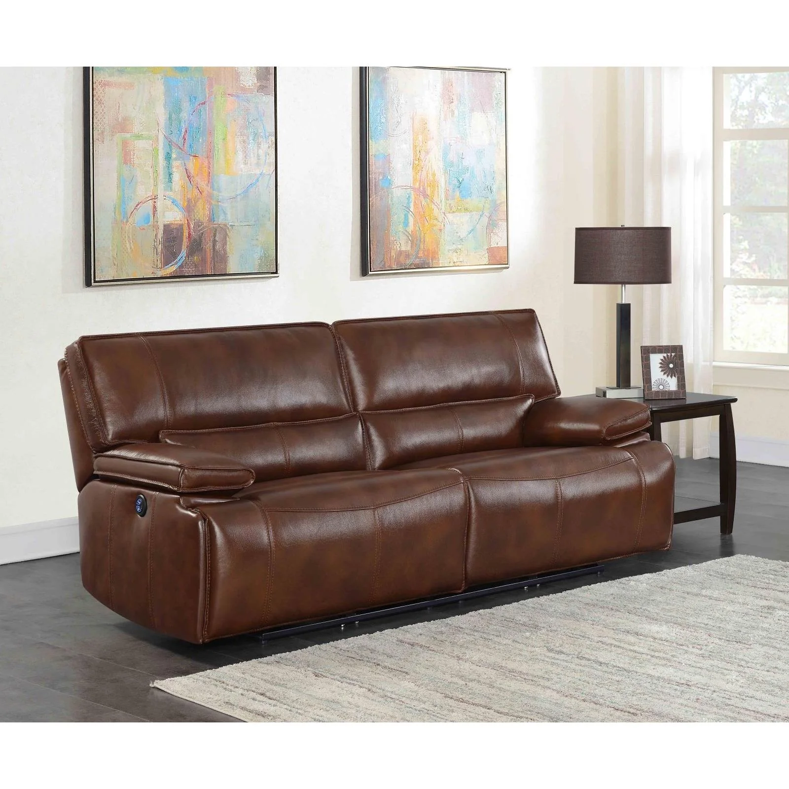 Southwick - Power Sofa - Brown