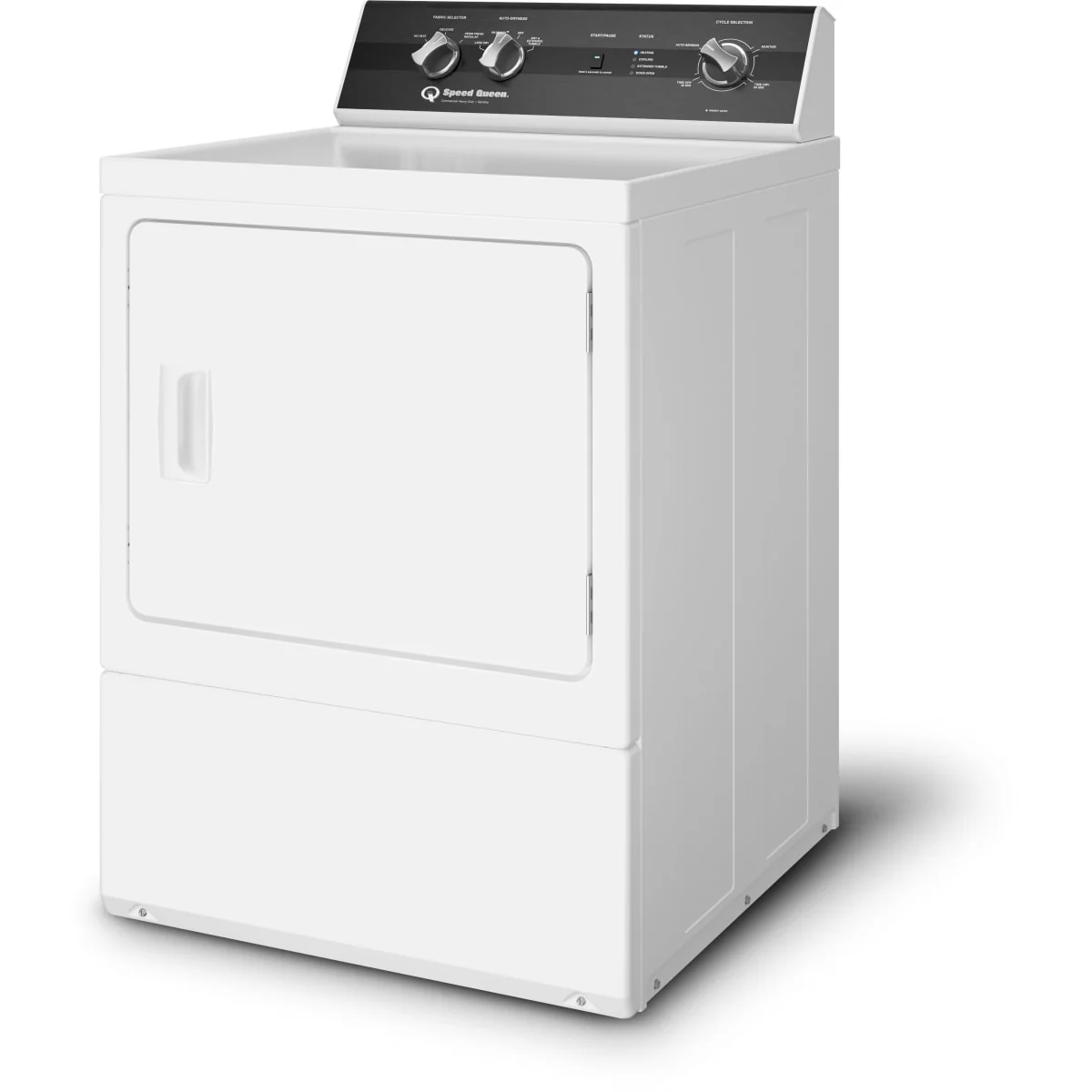 Speed Queen DR3 Sanitizing 7.0 Electric Dryer in White - Image 3