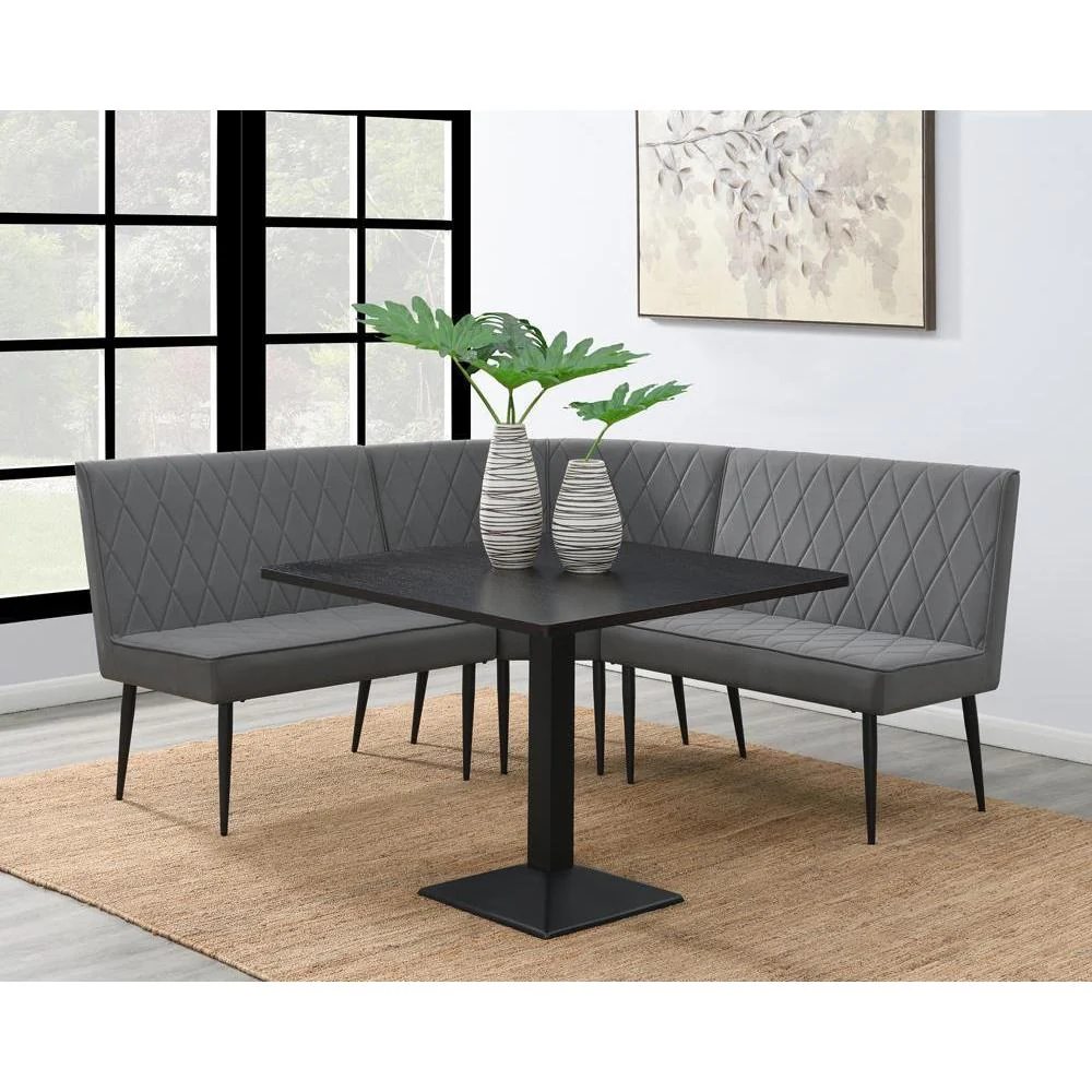 Square Dining Table - Black - Image 3