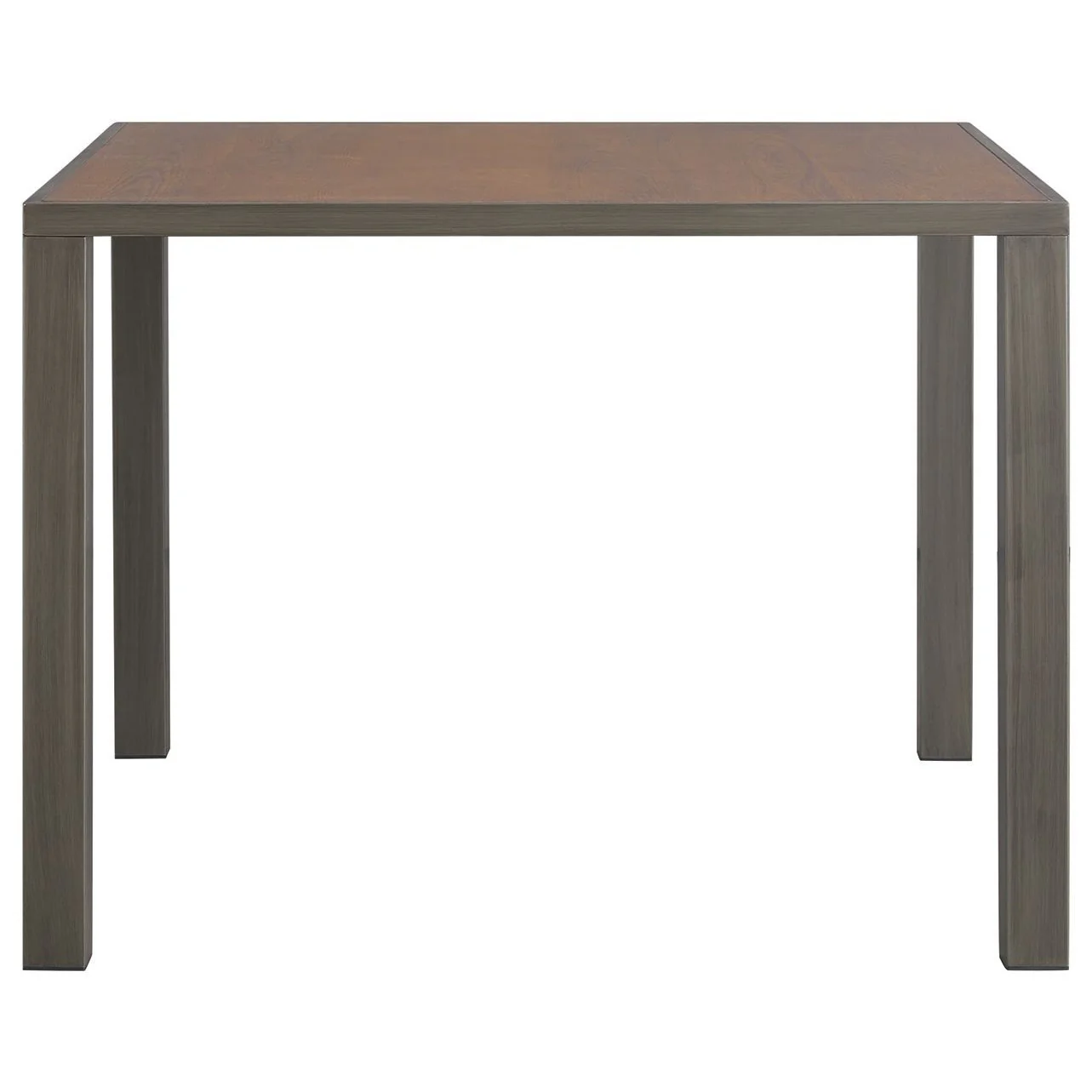 Stellany - Brown/gray - Square Drm Counter Table - Image 2