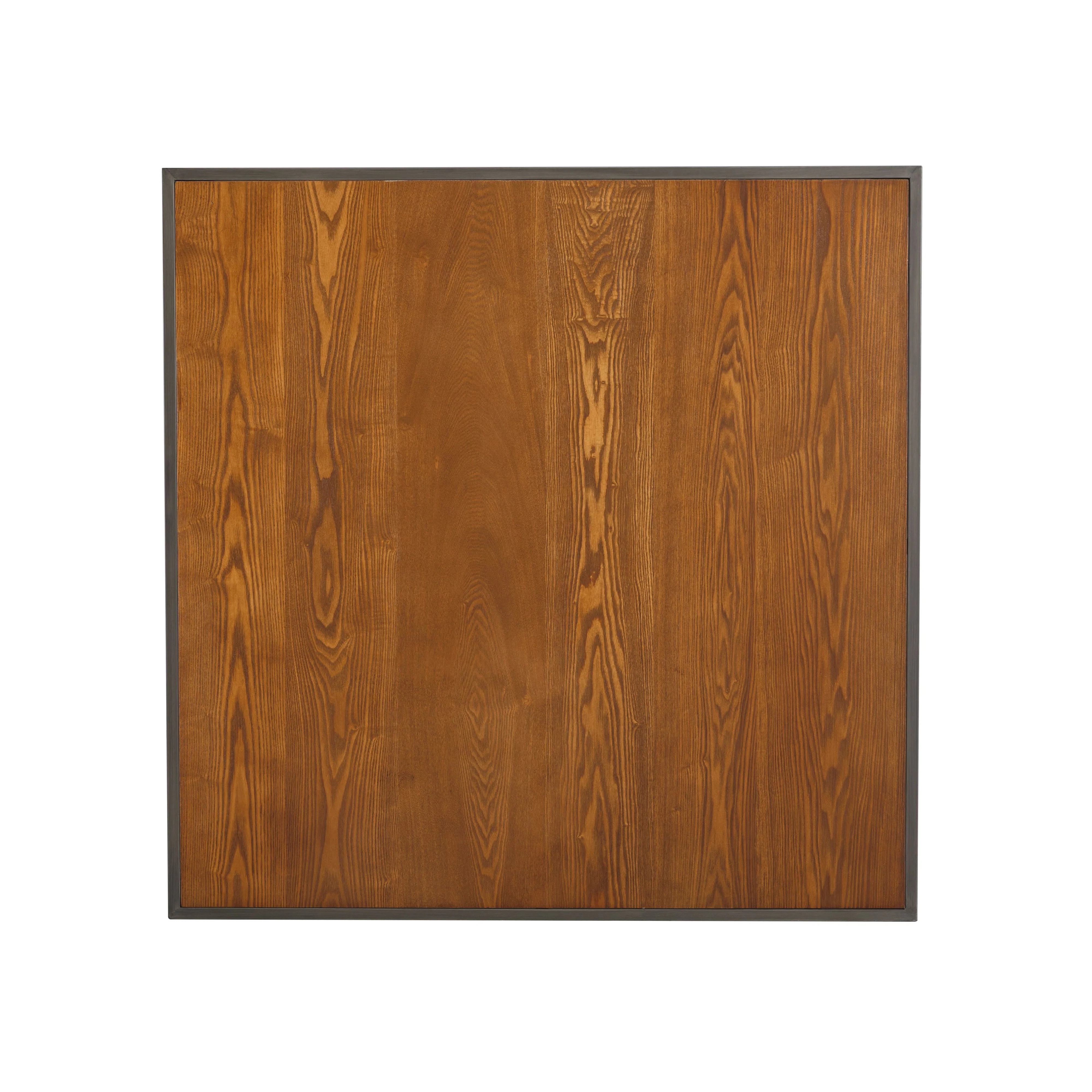 Stellany - Brown/gray - Square Drm Counter Table - Image 3