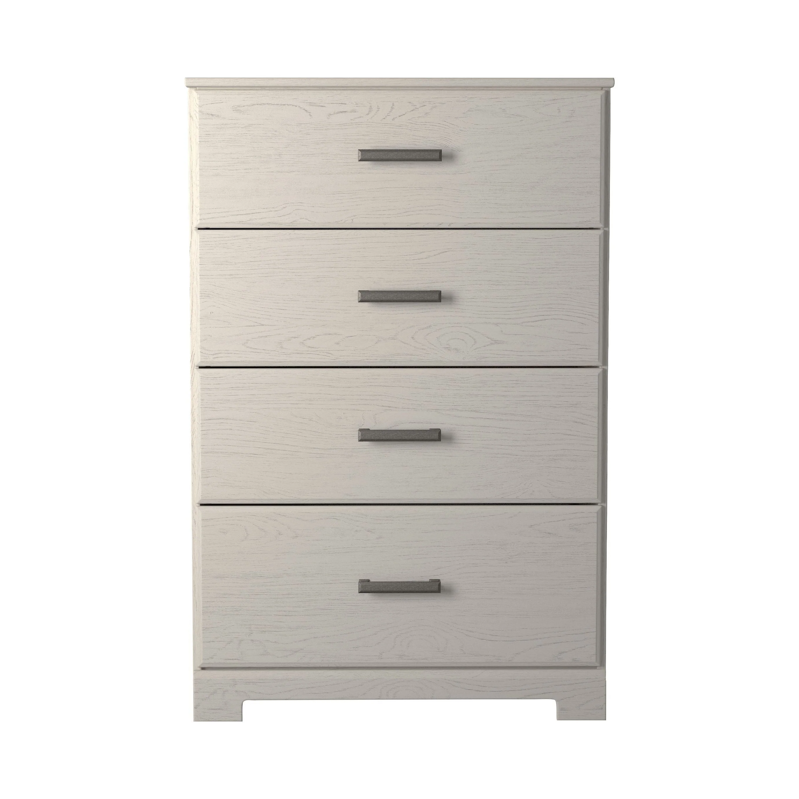 Stelsie - White - Four Drawer Chest - Image 7
