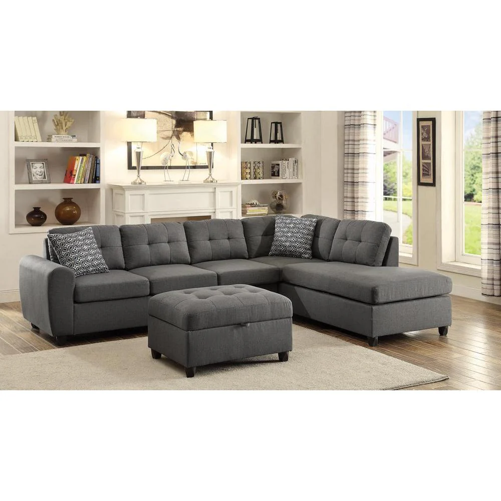 Stonenesse - Sectional - Grey - Sectional - Image 3