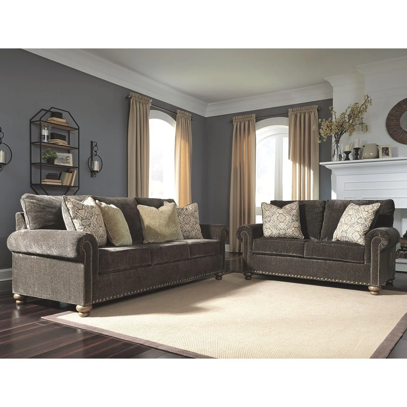 Stracelen - Sable - Loveseat - Image 5