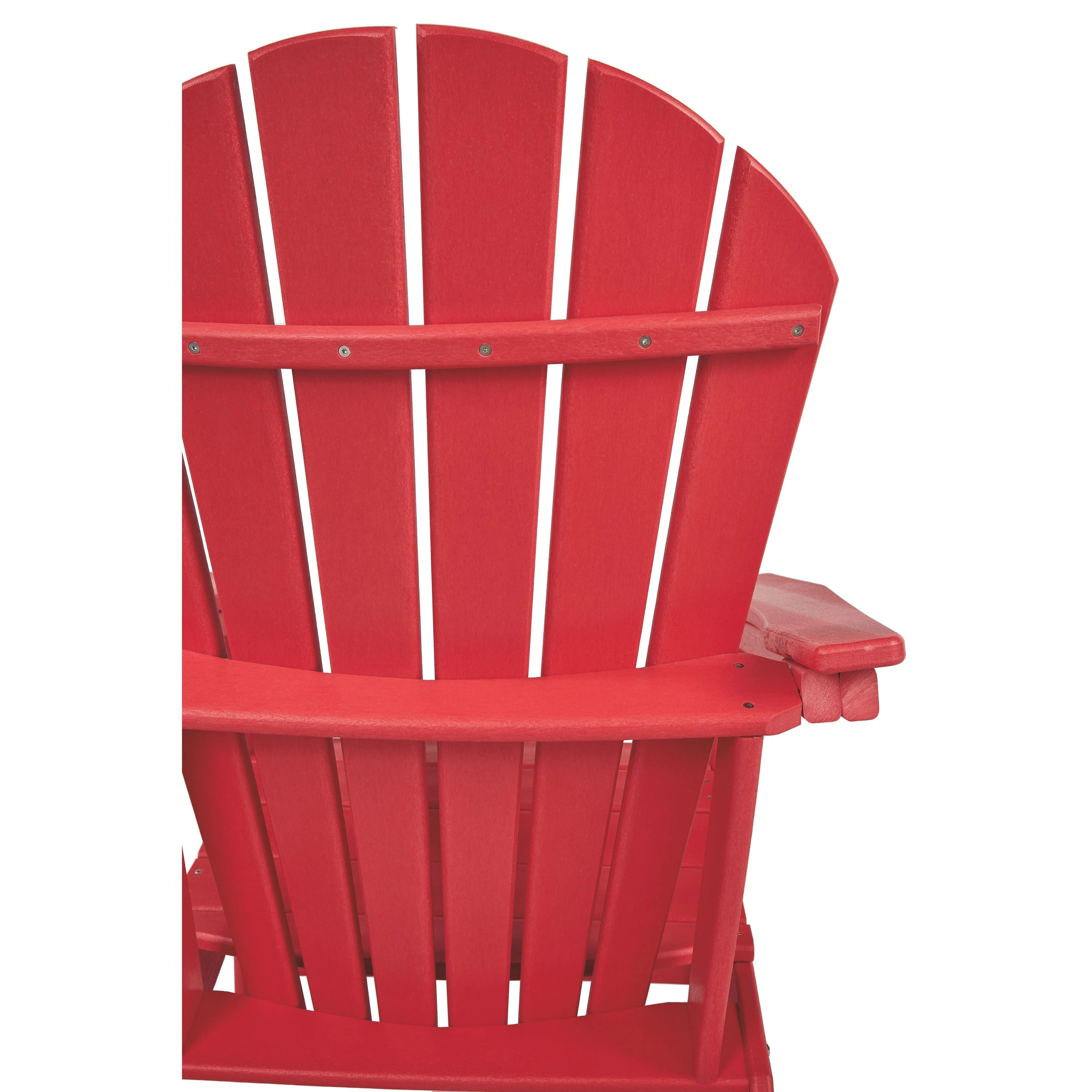 Ashley Sundown Treasure Adirondack Chair in Red - Image 12