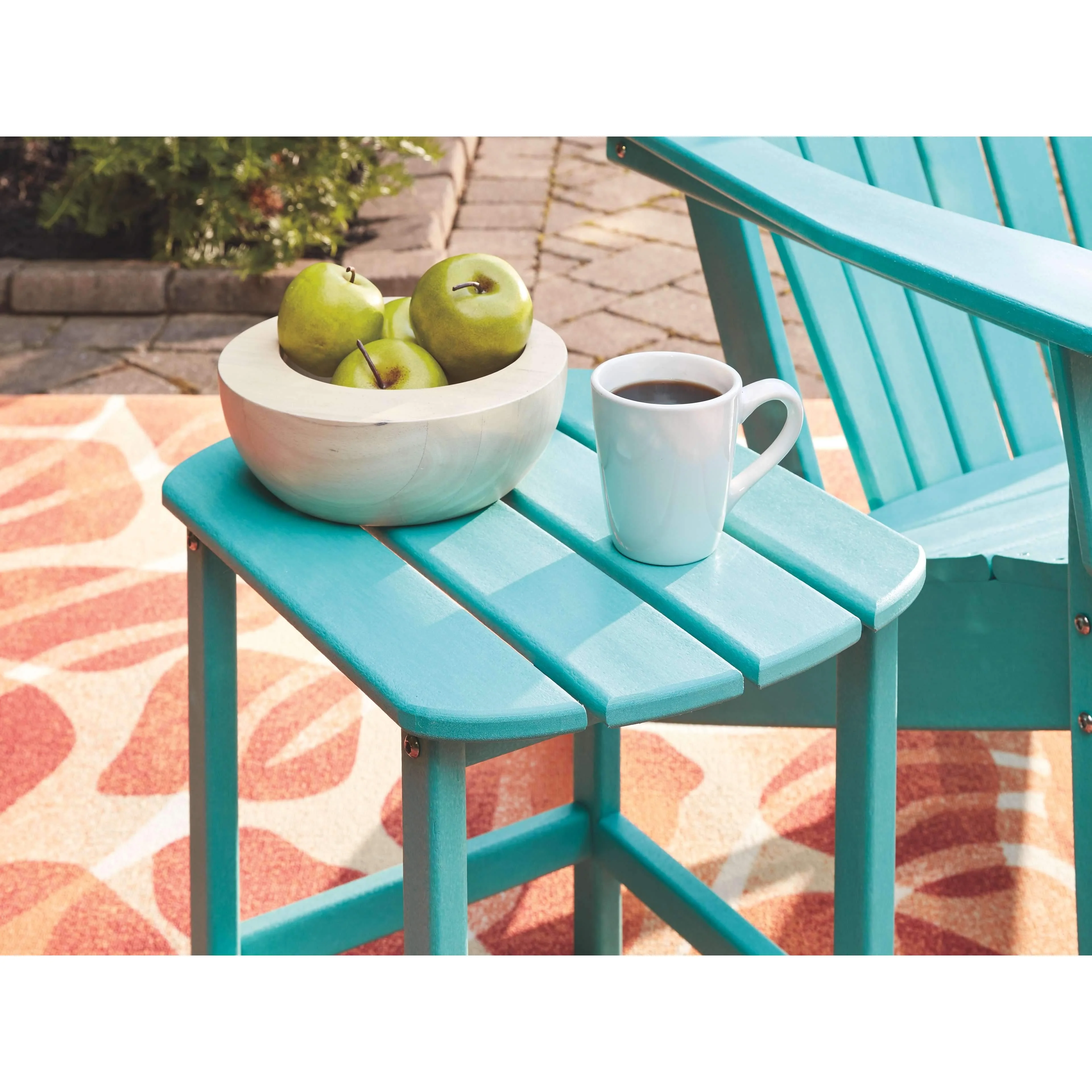 Sundown Treasure - Turquoise - Rectangular End Table - Image 7