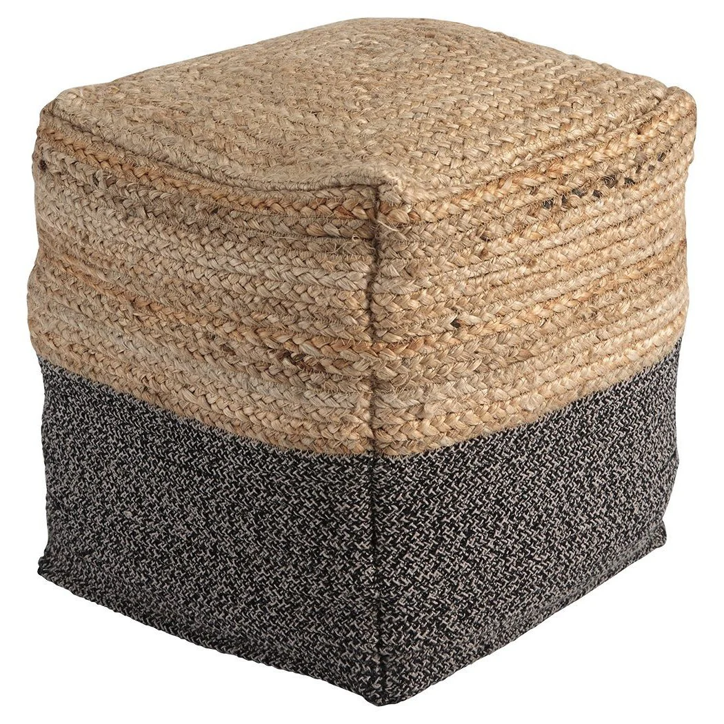Sweed - Natural/black - Pouf - Rectangular - Image 6