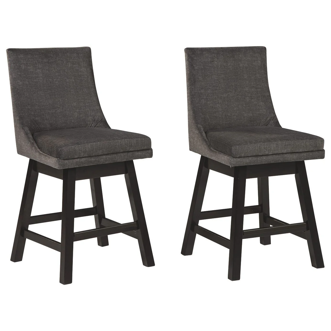 Tallenger - Dark Gray - Counter Height Bar Stool (set Of 2) - Image 8