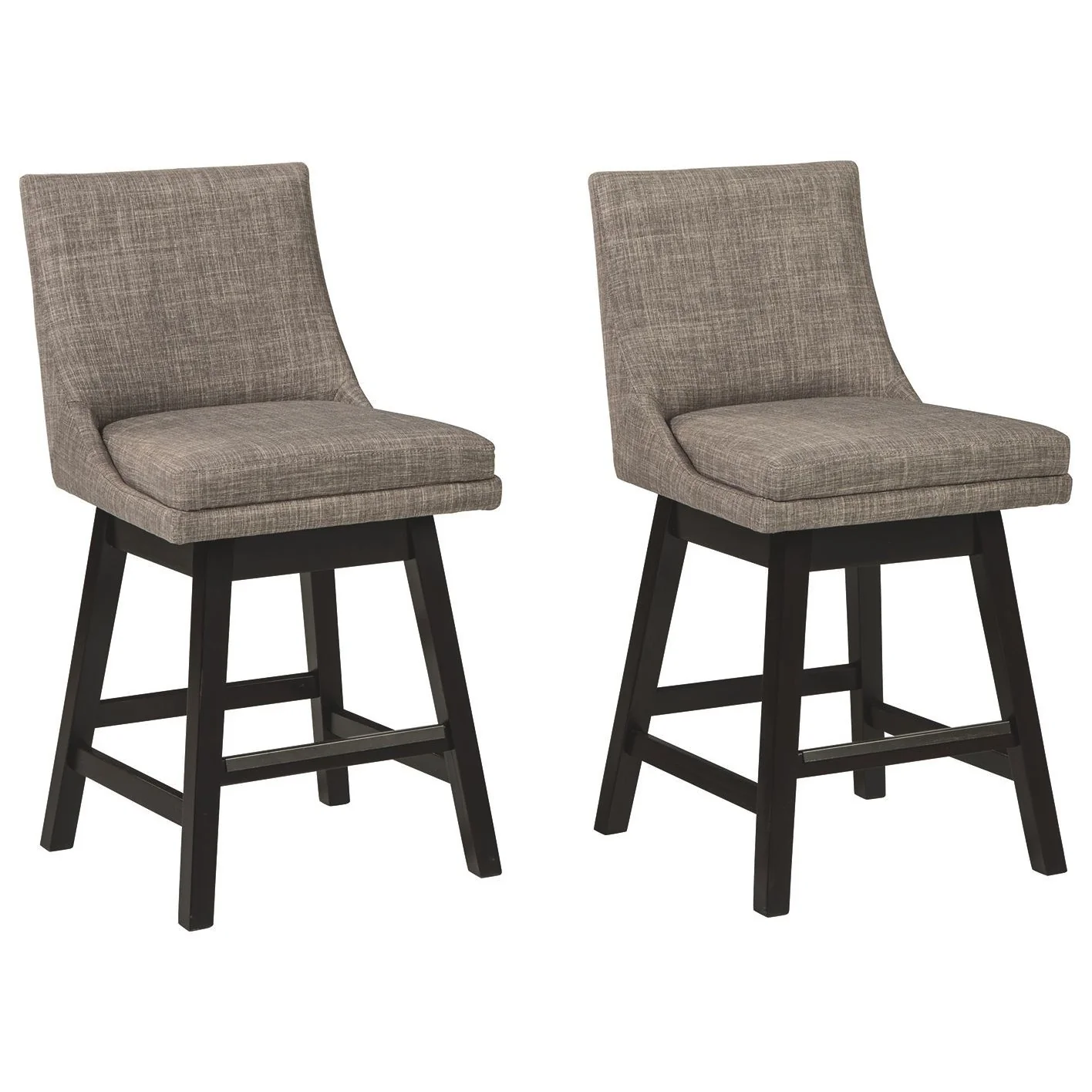 Tallenger - Light Gray - Counter Height Bar Stool (set Of 2) - Image 7