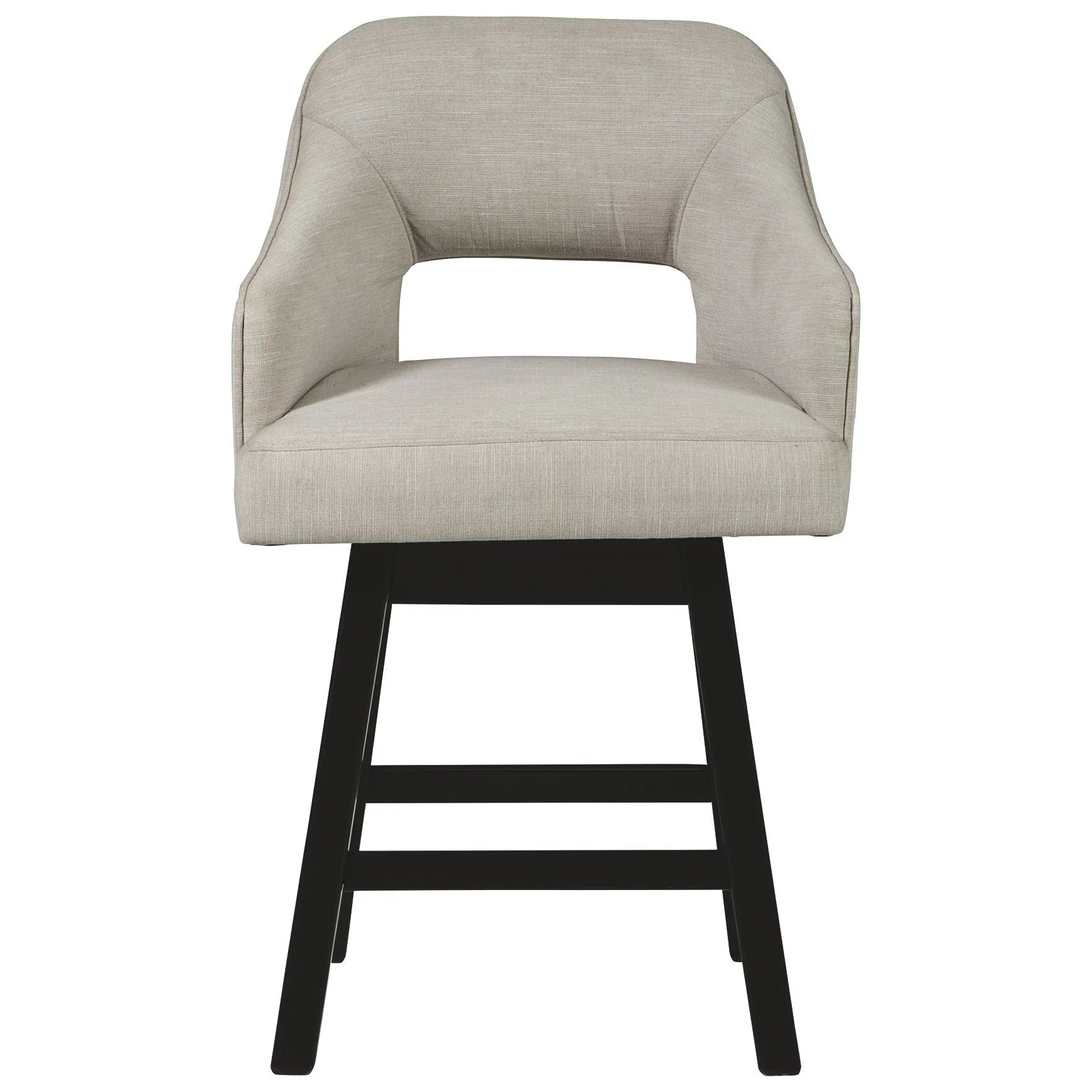 Tallenger - Linen/brown - Counter Height Bar Stool (set Of 2) - Image 4