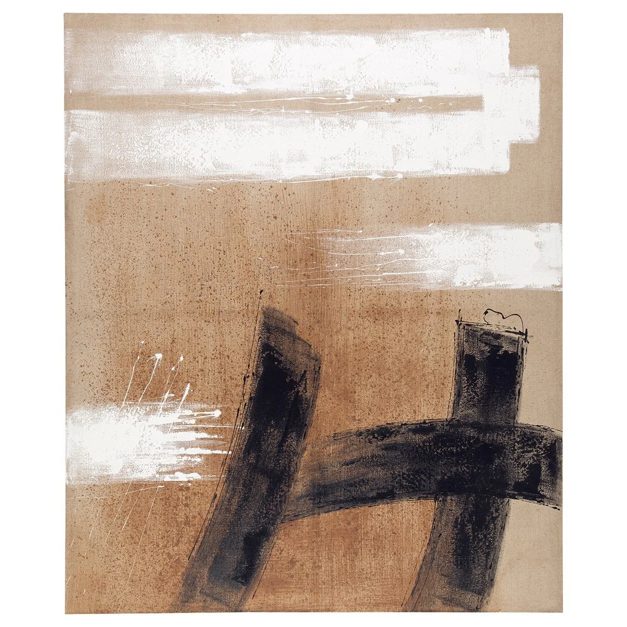 Tamland - Linen/white/black - Wall Art - Image 4