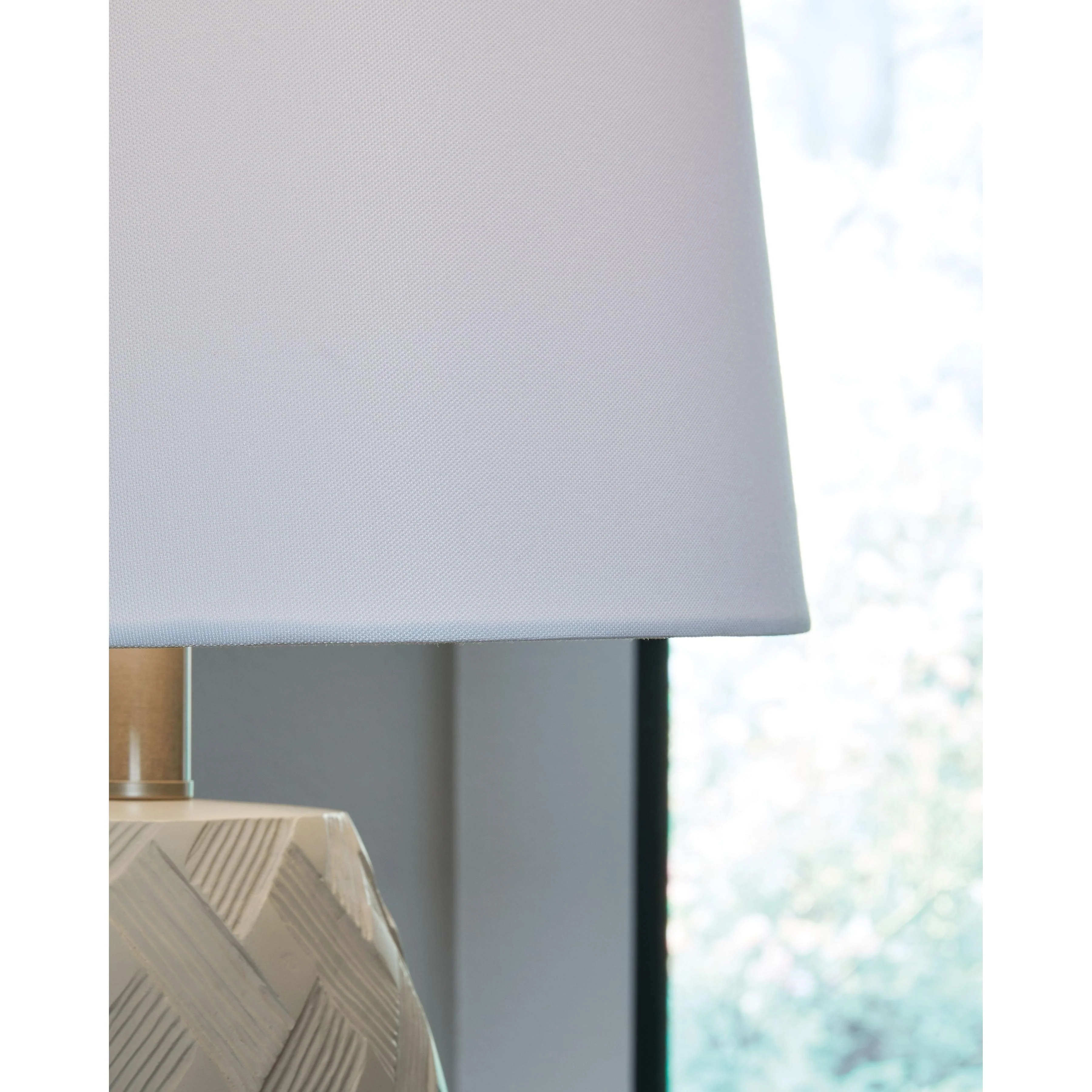 Tamner - Taupe - Poly Table Lamp (2/cn) - Image 3