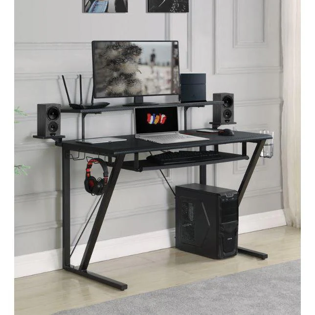 Tech Spec - Gaming Desk - Black