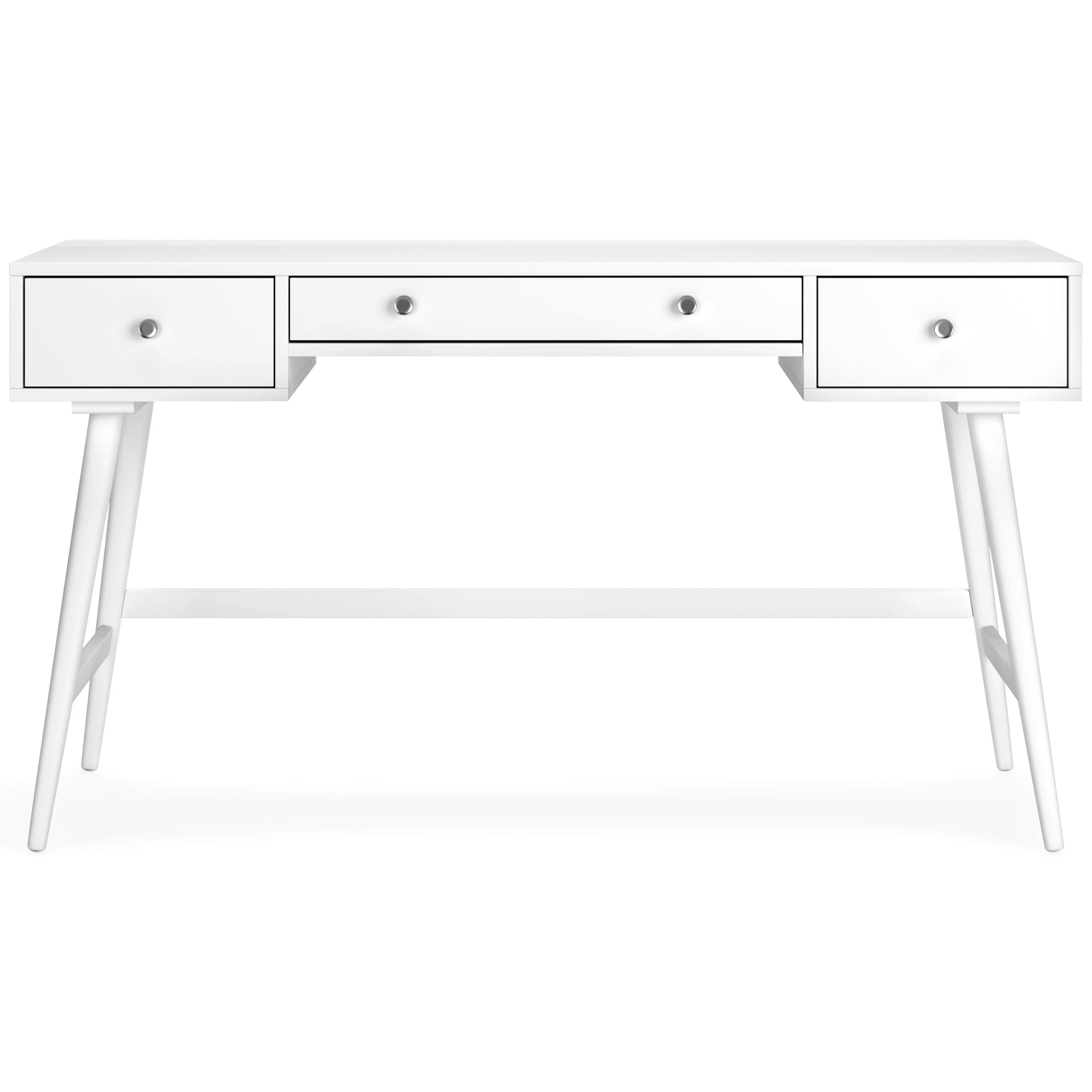 Thadamere - White - Home Office Desk - Image 4
