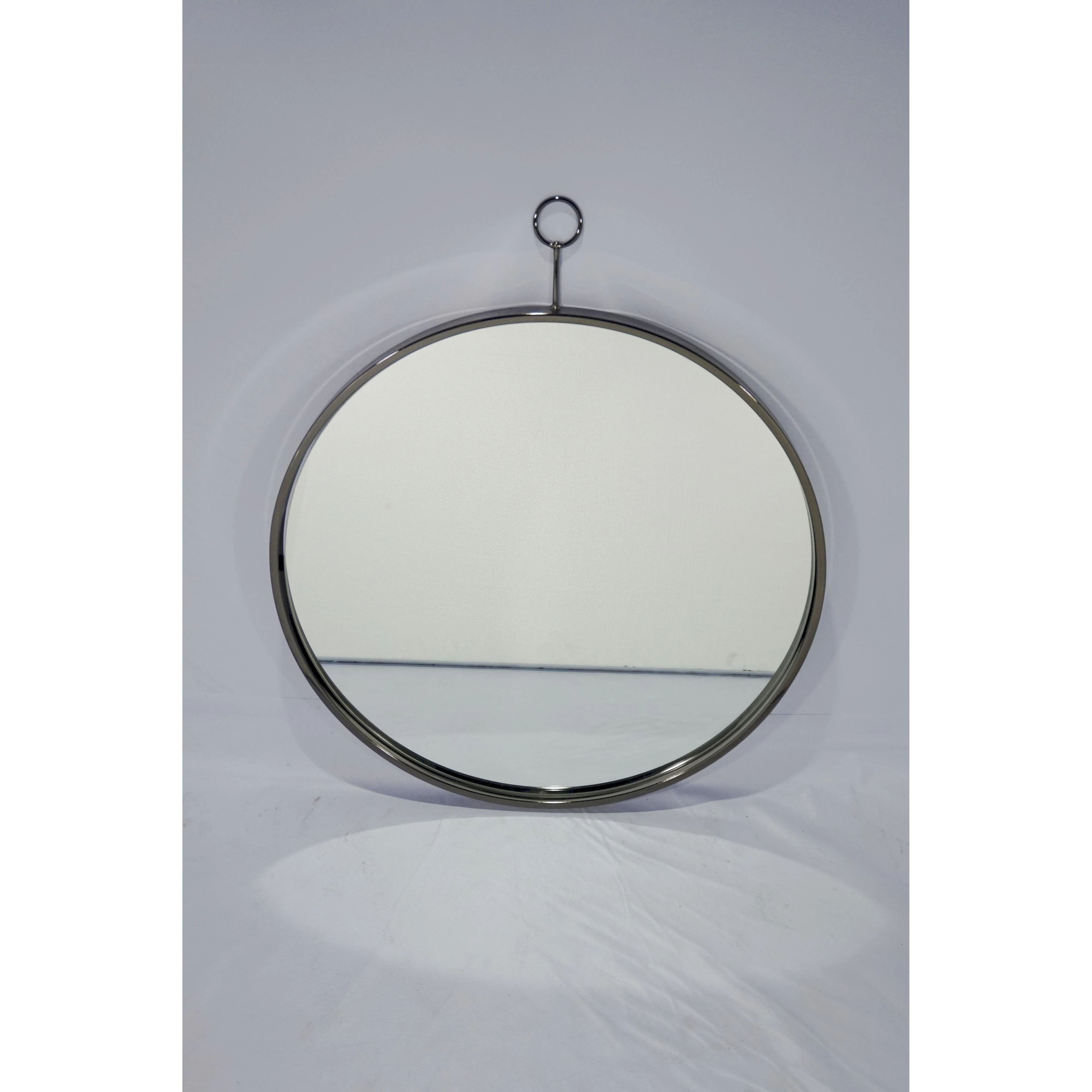Thin Frame Accent Mirror - Pearl Silver