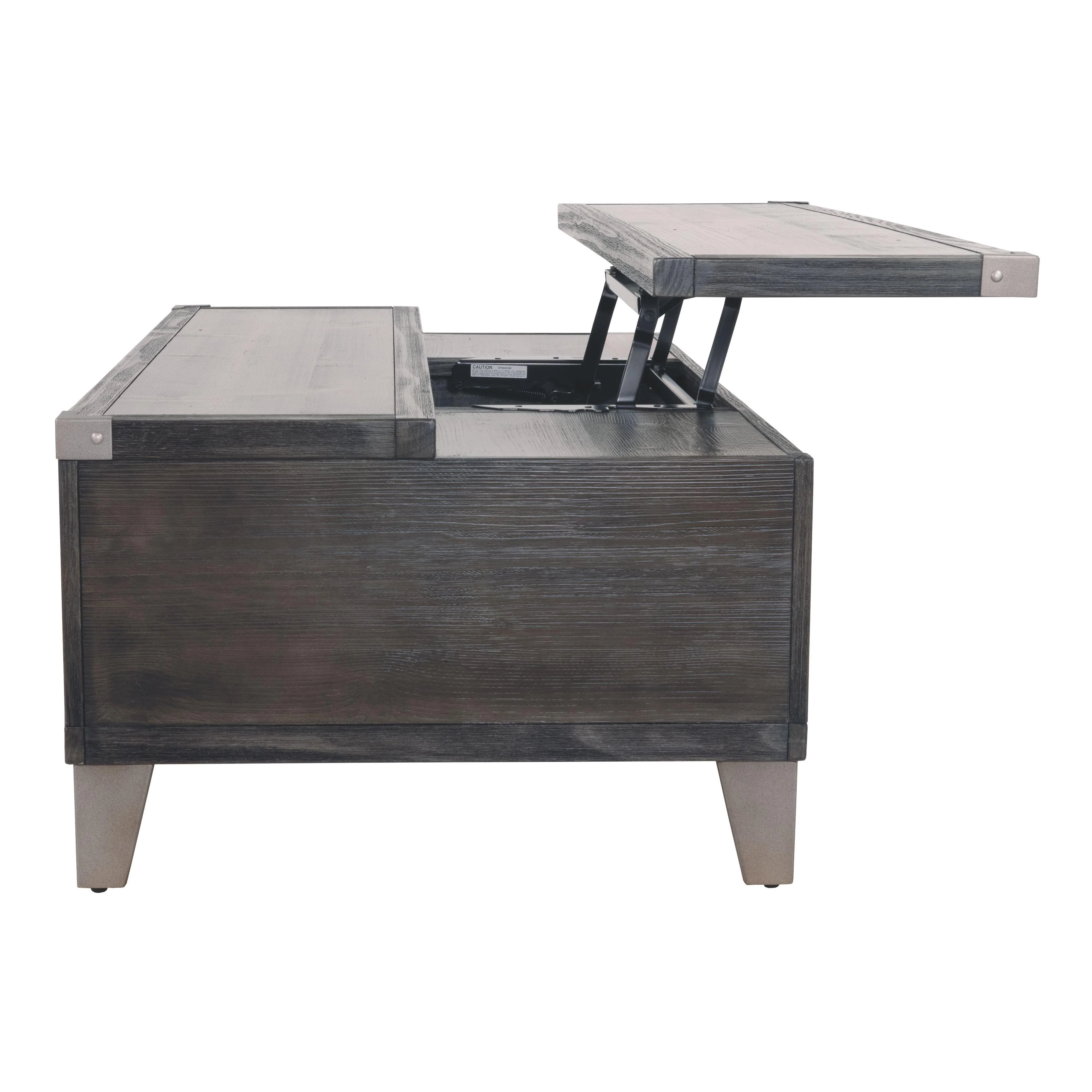 Todoe - Dark Gray - Lift Top Cocktail Table - Image 13