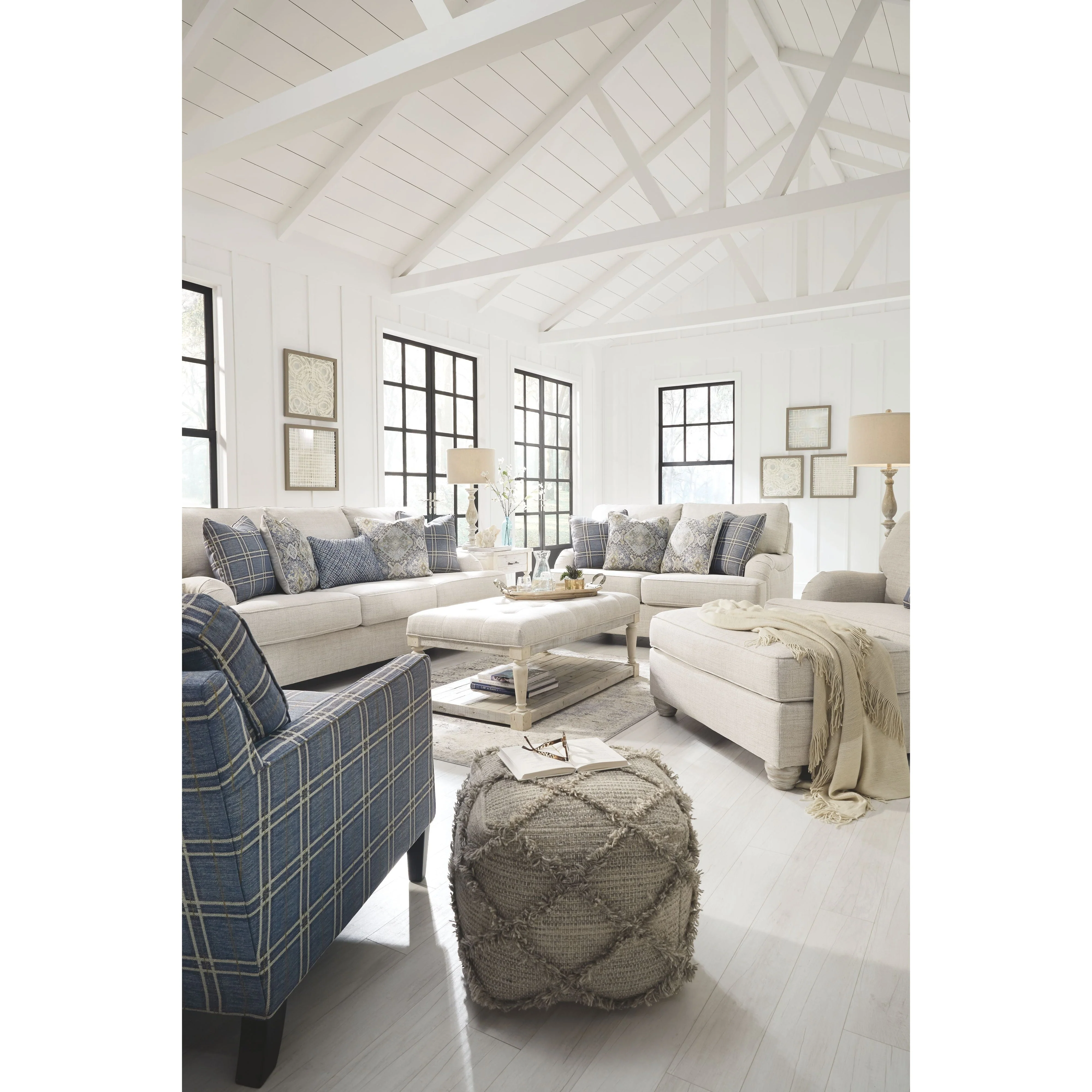 Traemore - Linen - Queen Sofa Sleeper - Image 23