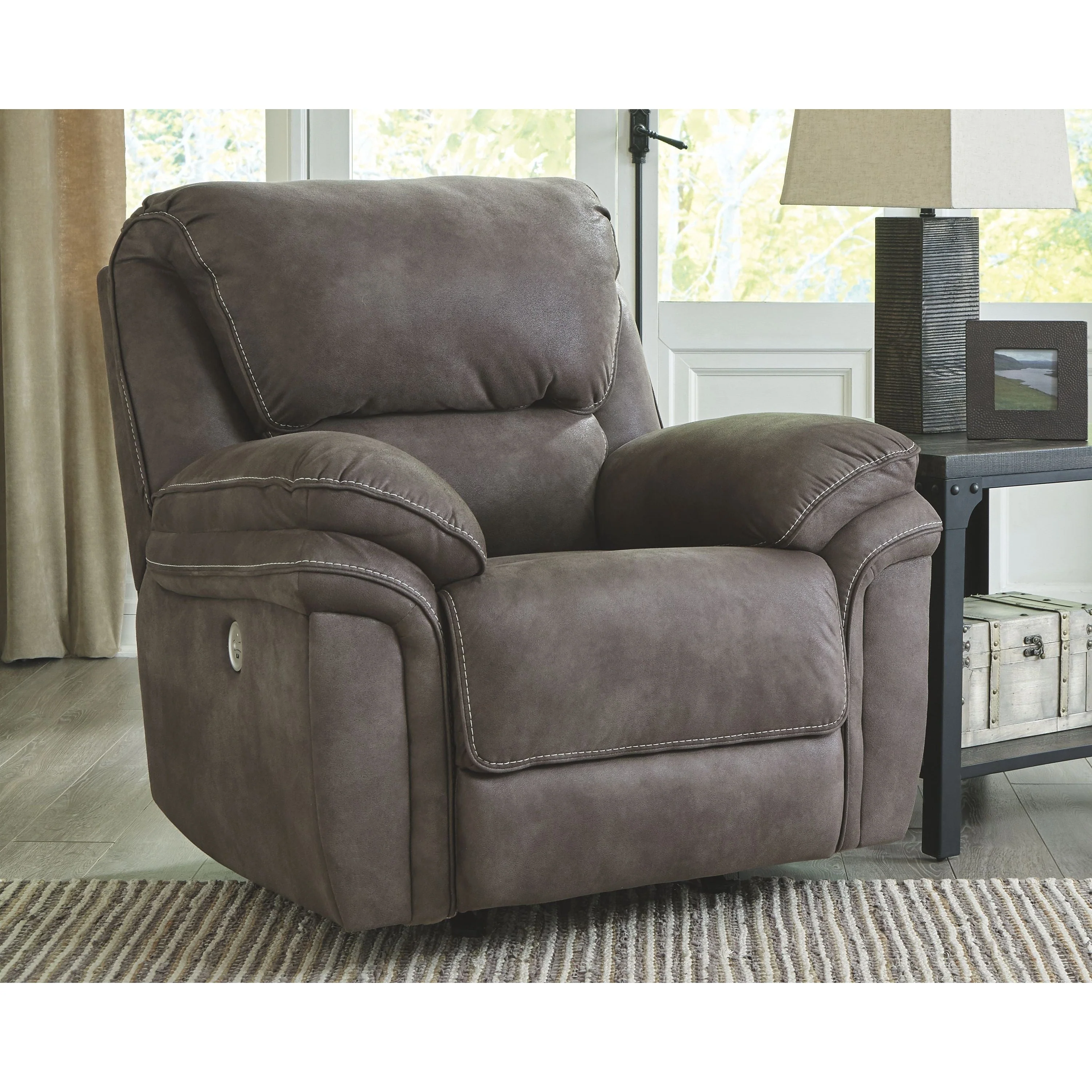Trementon - Graphite - Power Rocker Recliner - Image 2