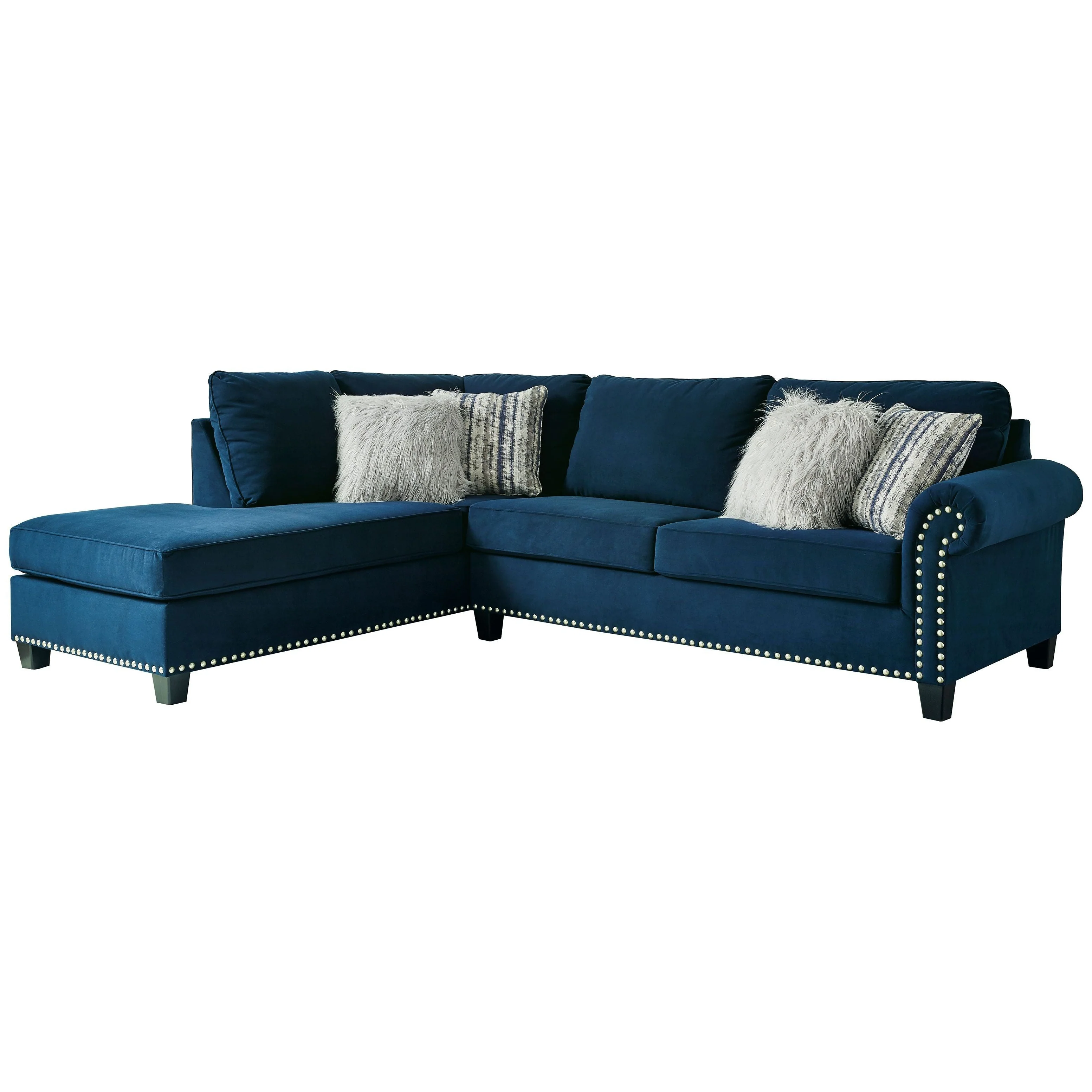 Trendle - Ink - Left Arm Facing Corner Chaise 2 Pc Sectional - Image 7