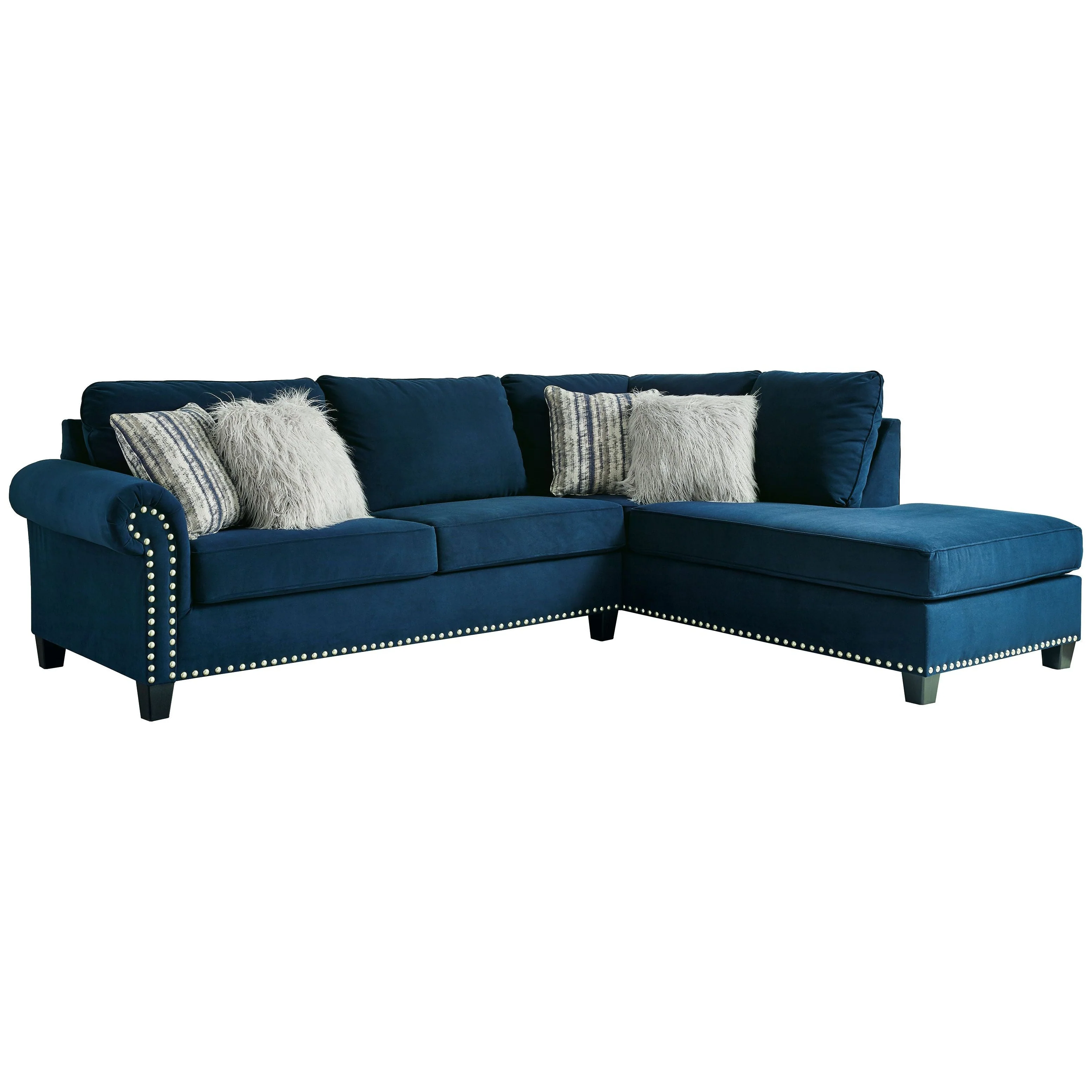 Trendle - Ink - Left Arm Facing Sofa 2 Pc Sectional - Image 2