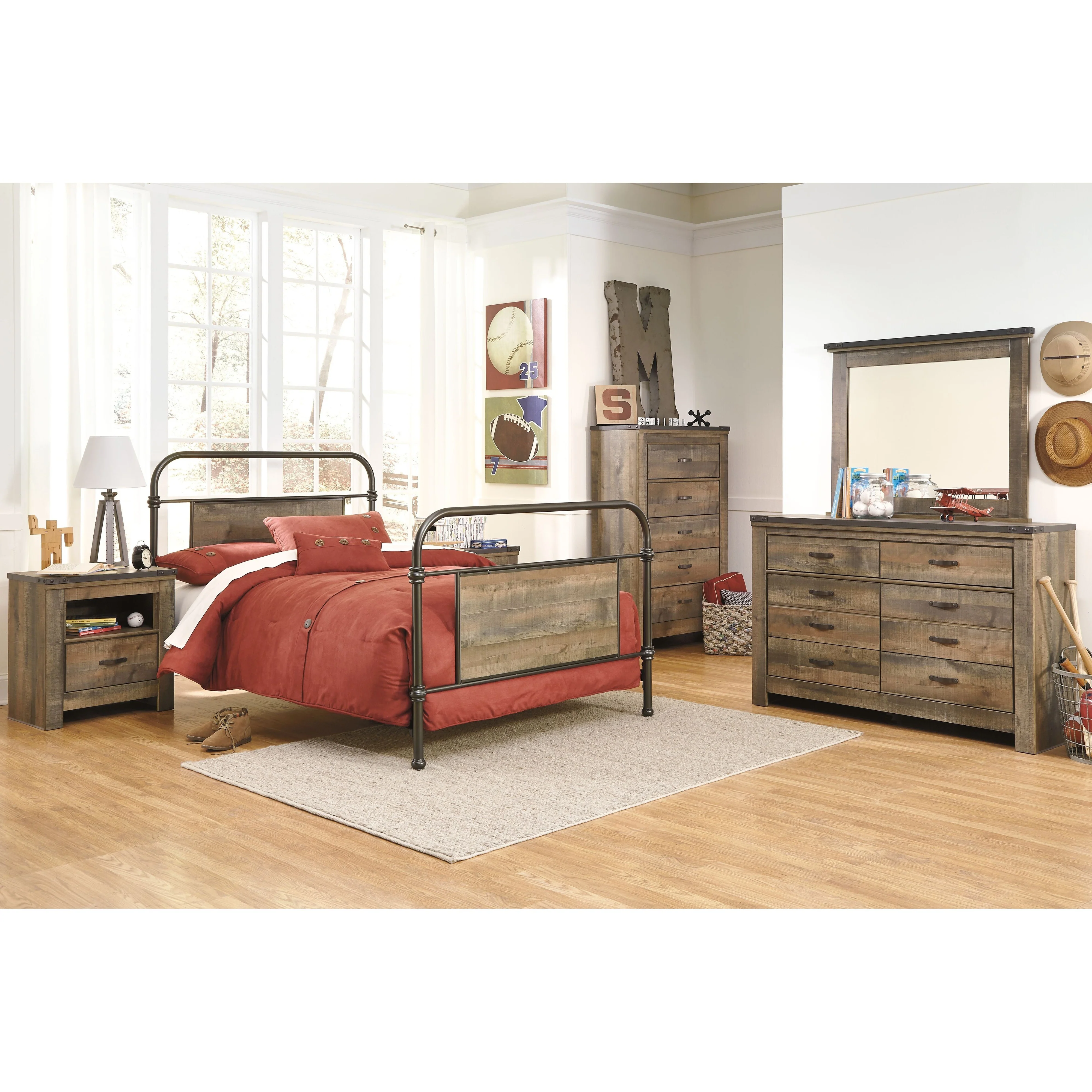 Trinell - Brown - One Drawer Night Stand - Image 6