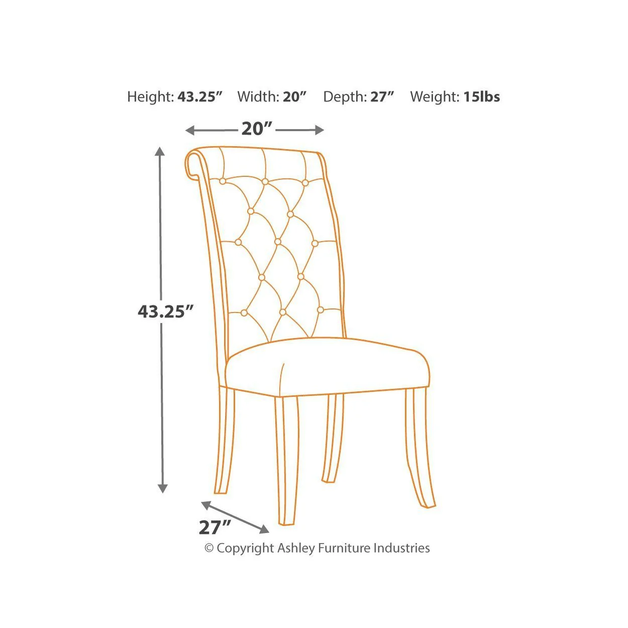 Tripton - Linen - Dining Chair (set Of 2) - Image 29
