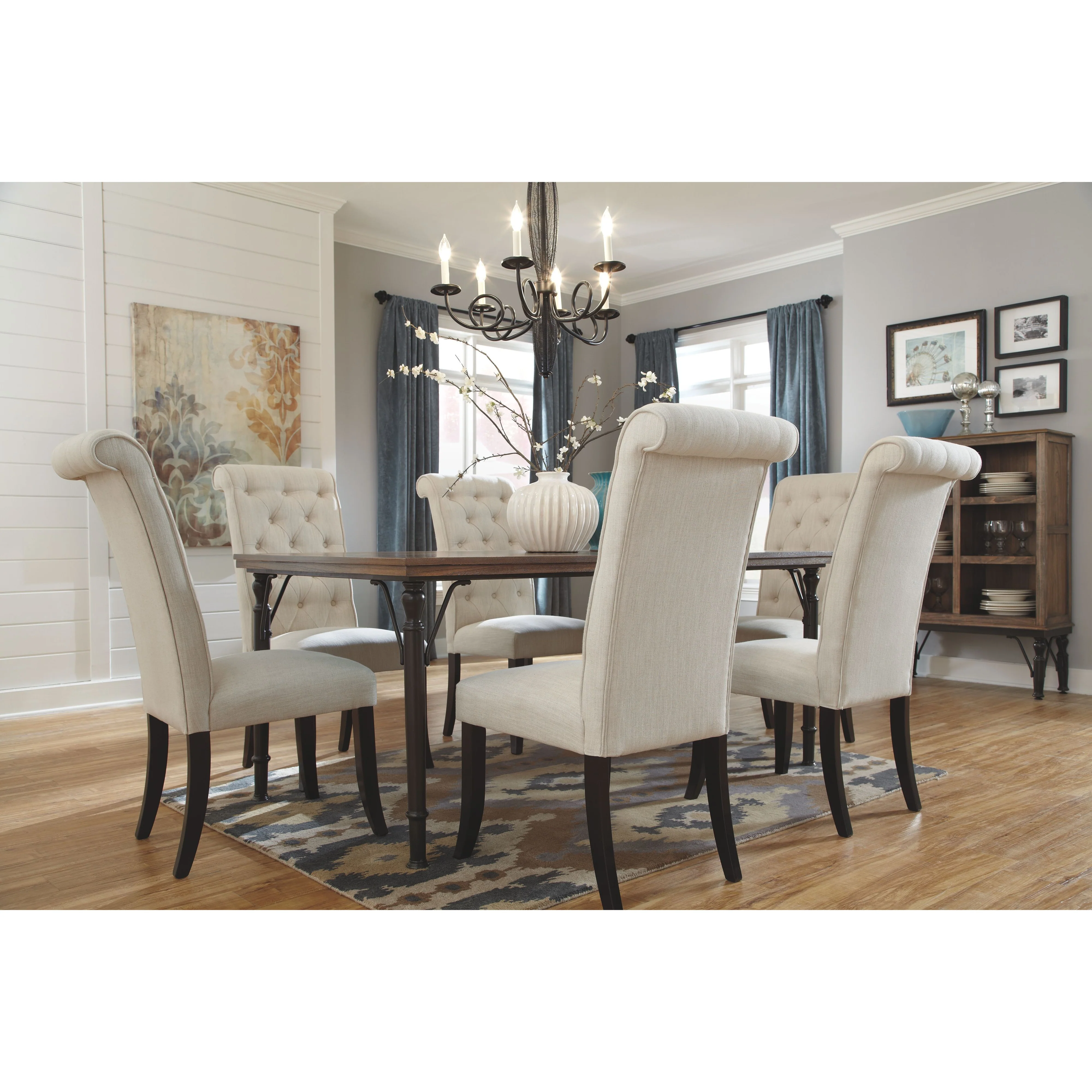 Tripton - Linen - Dining Uph Side Chair (2/cn) - Image 7
