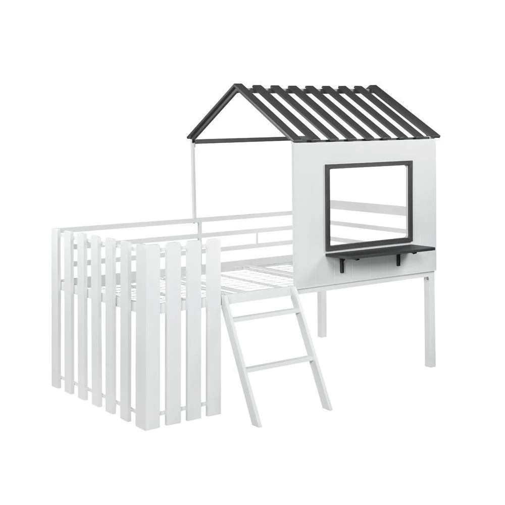 Twin Loft Bed - White - Image 2