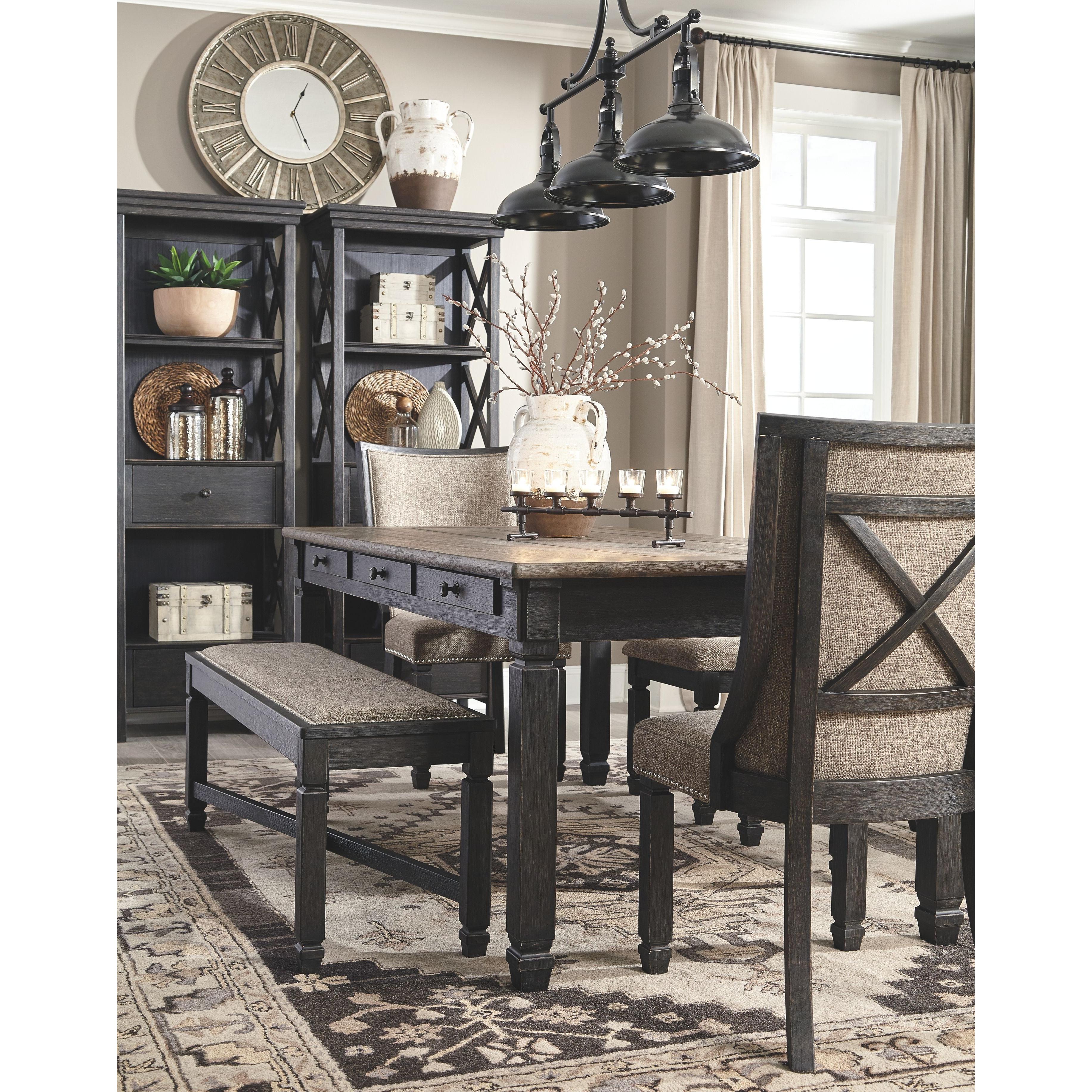 Tyler - Black/gray - Rectangular Dining Room Table - Image 6